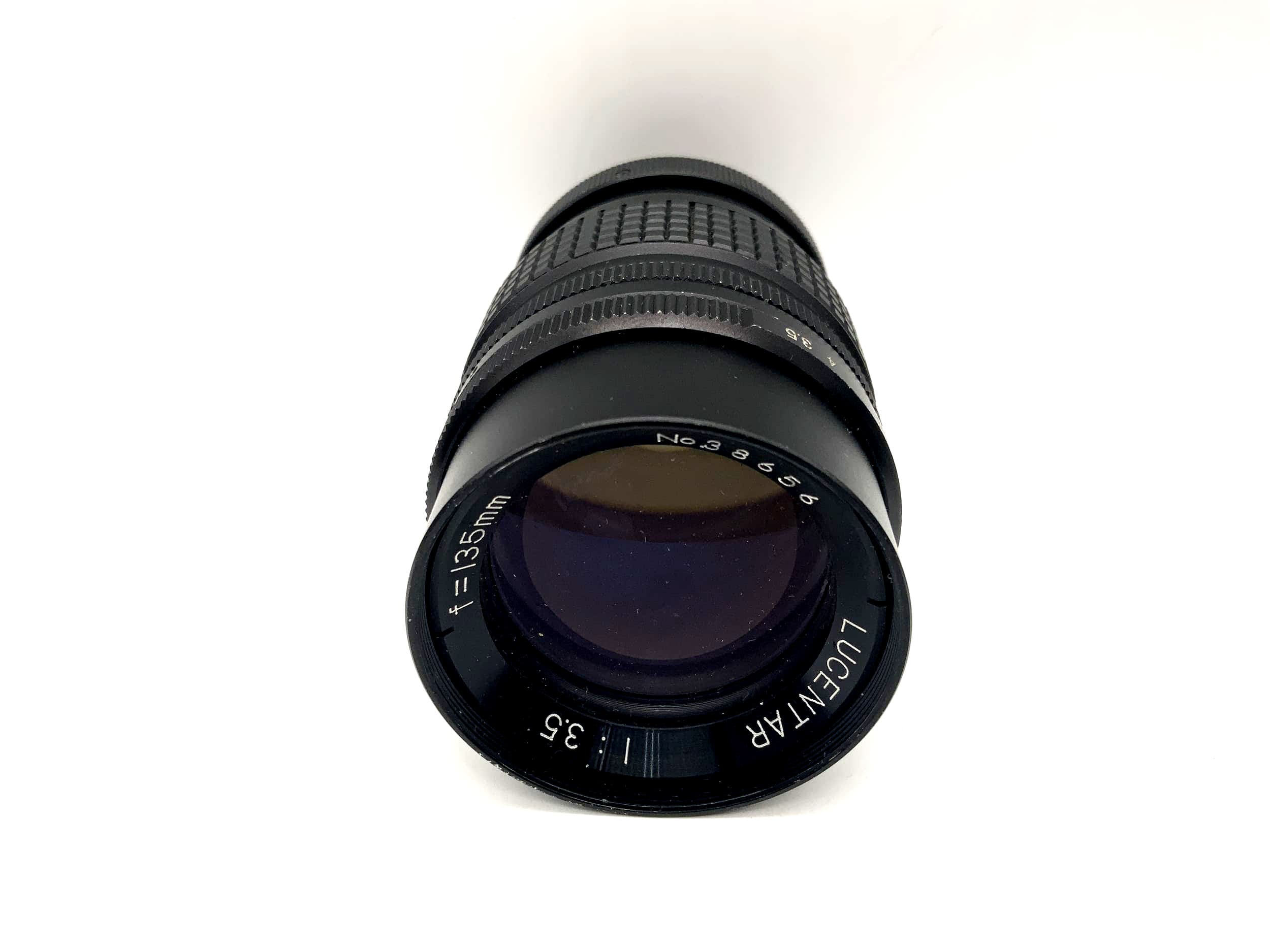 Lucentar 135mm 1:3.5 Lens Camera Lens (M42)