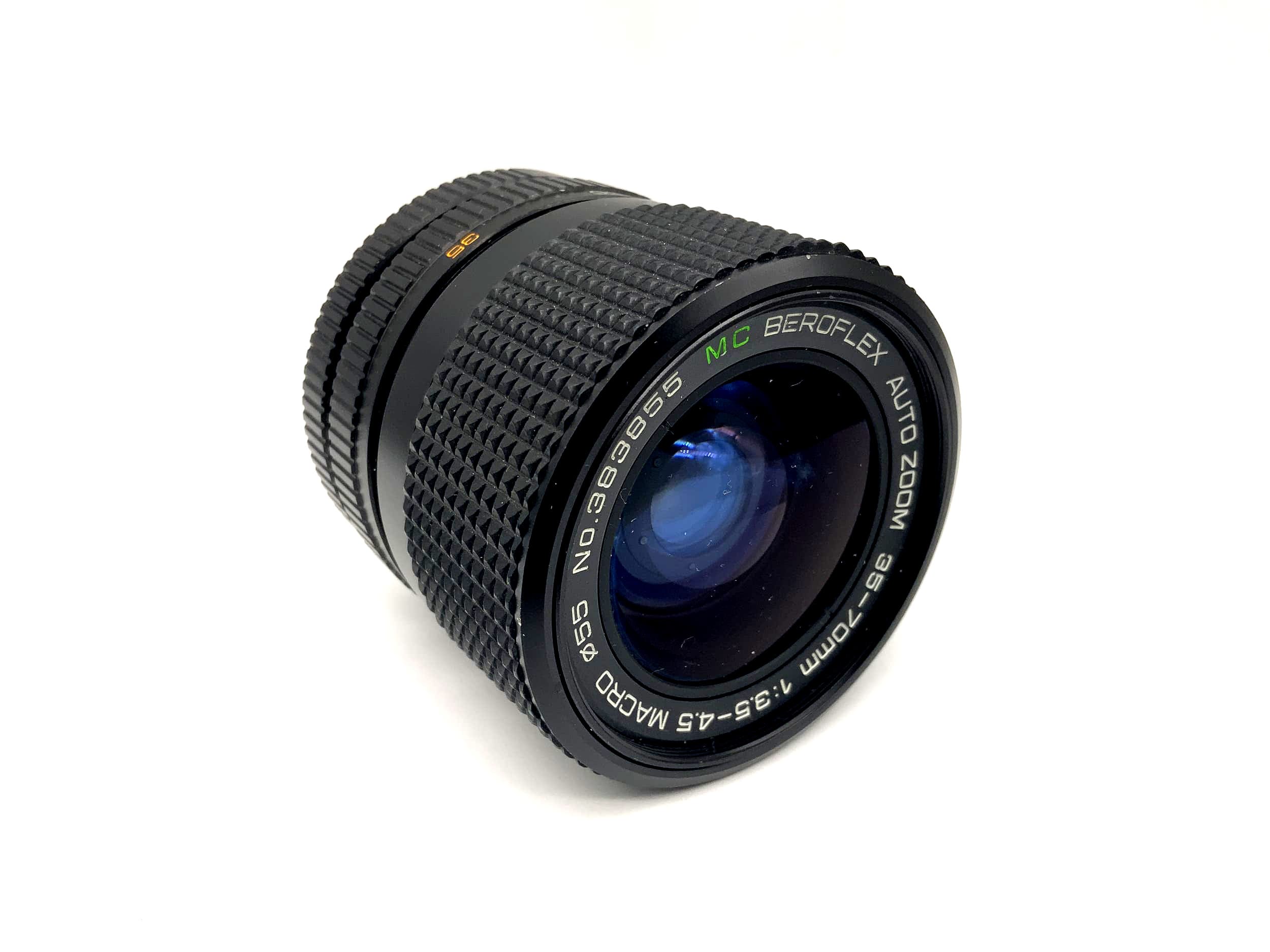 Beroflex 35-70mm 1:3.5-4.5 Lens MC Auto Zoom Macro Camera Lens (M42)