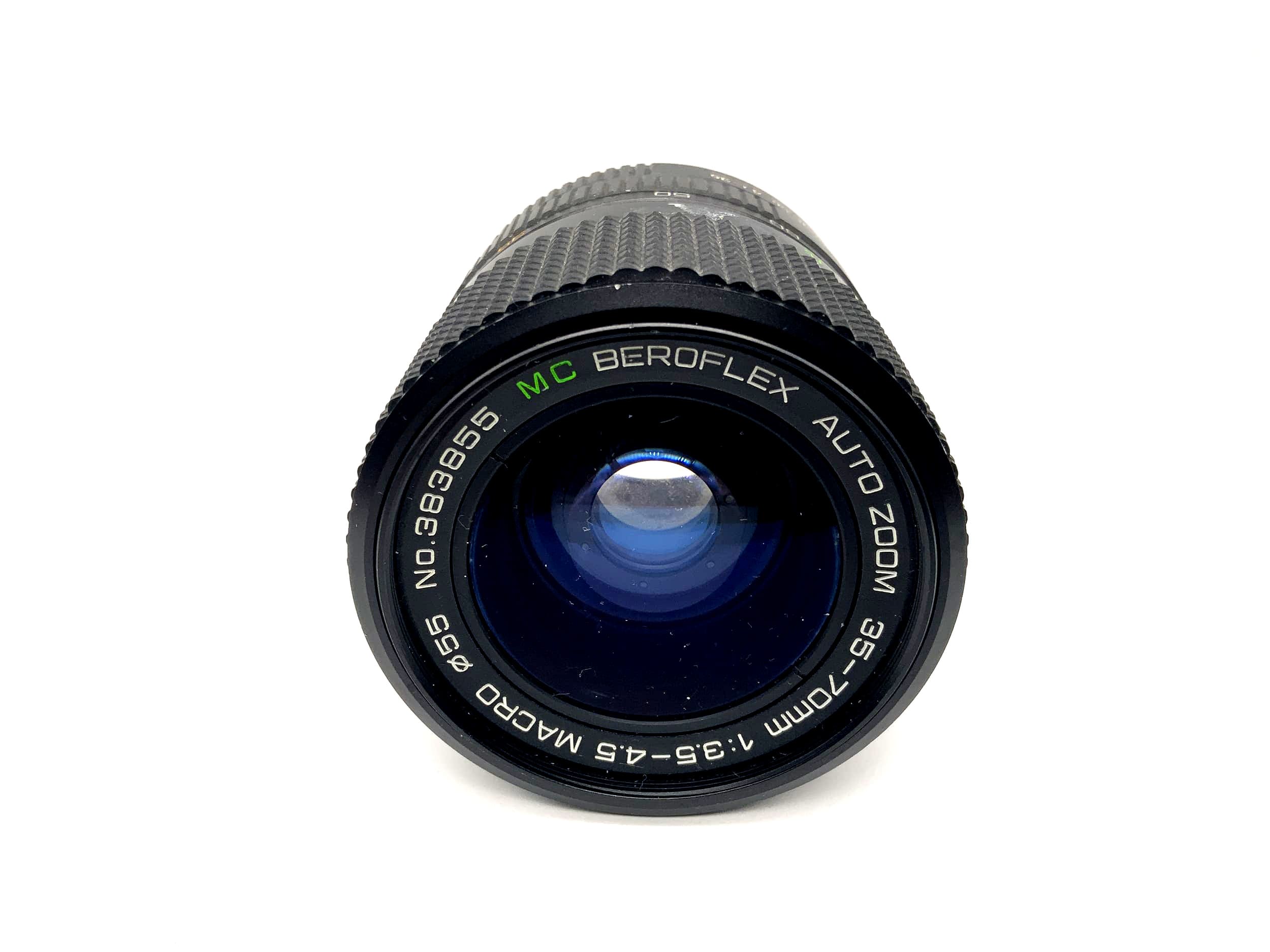 Beroflex 35-70mm 1:3.5-4.5 Lens MC Auto Zoom Macro Camera Lens (M42)