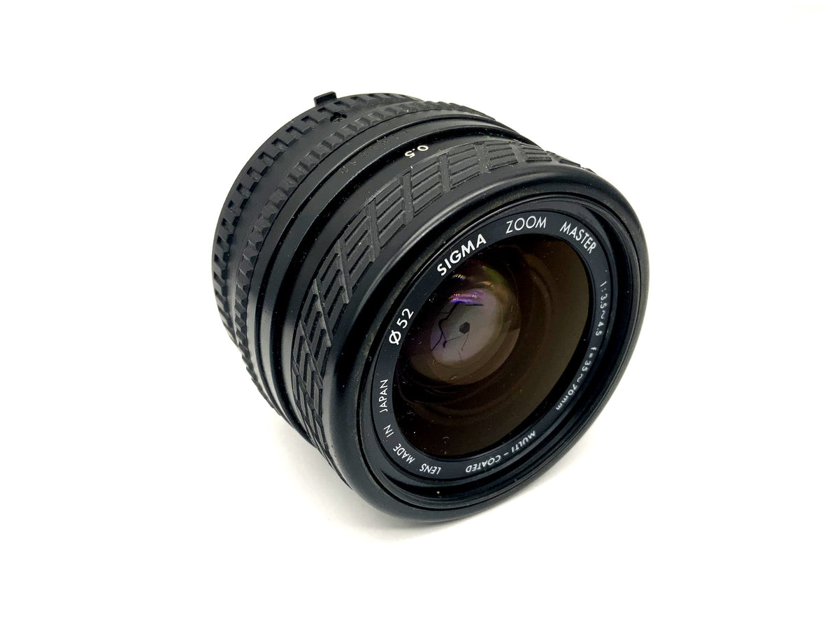 Sigma 35-70mm 1:3.5-4.5 Lens Zoom Master Multi-Coated Camera Lens (Nikon F)