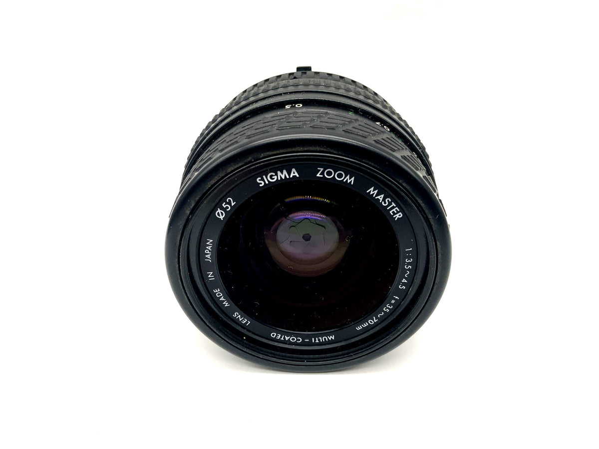 Sigma 35-70mm 1:3.5-4.5 Lens Zoom Master Multi-Coated Camera Lens (Nikon F)