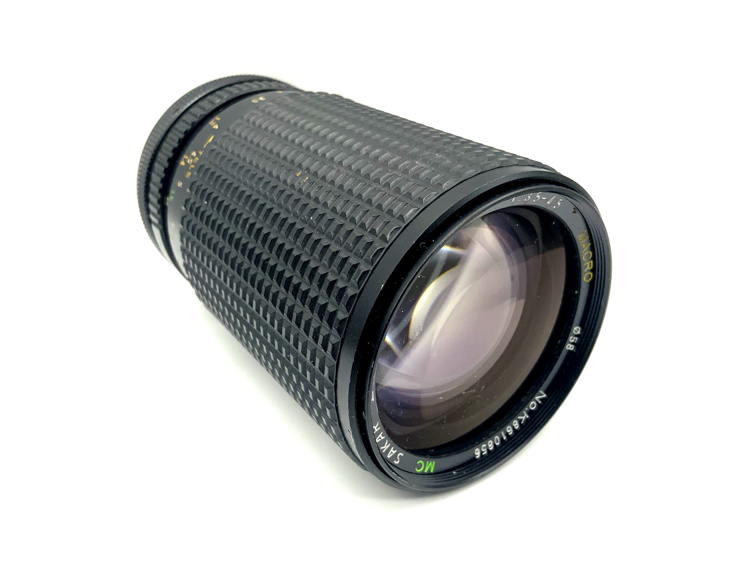 Sakar 35-150mm 1:3.5-4.5 Lens Macro MC Zoom Camera Lens (Canon FD)