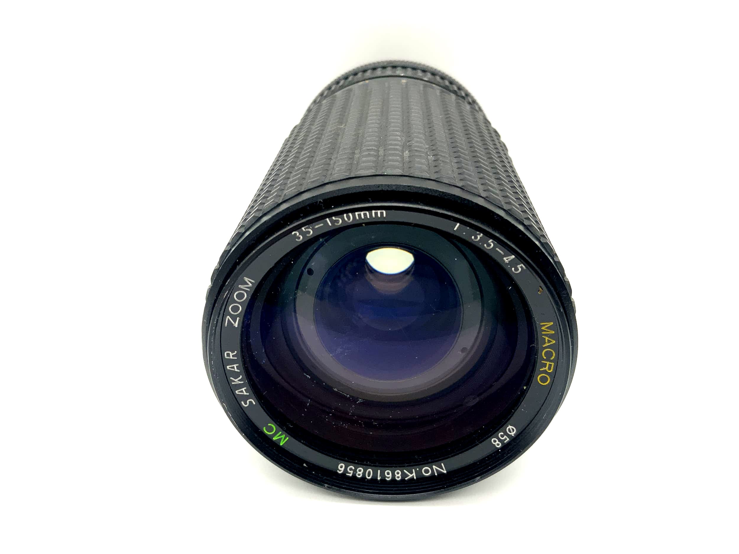 Sakar 35-150mm 1:3.5-4.5 Lens Macro MC Zoom Camera Lens (Canon FD)