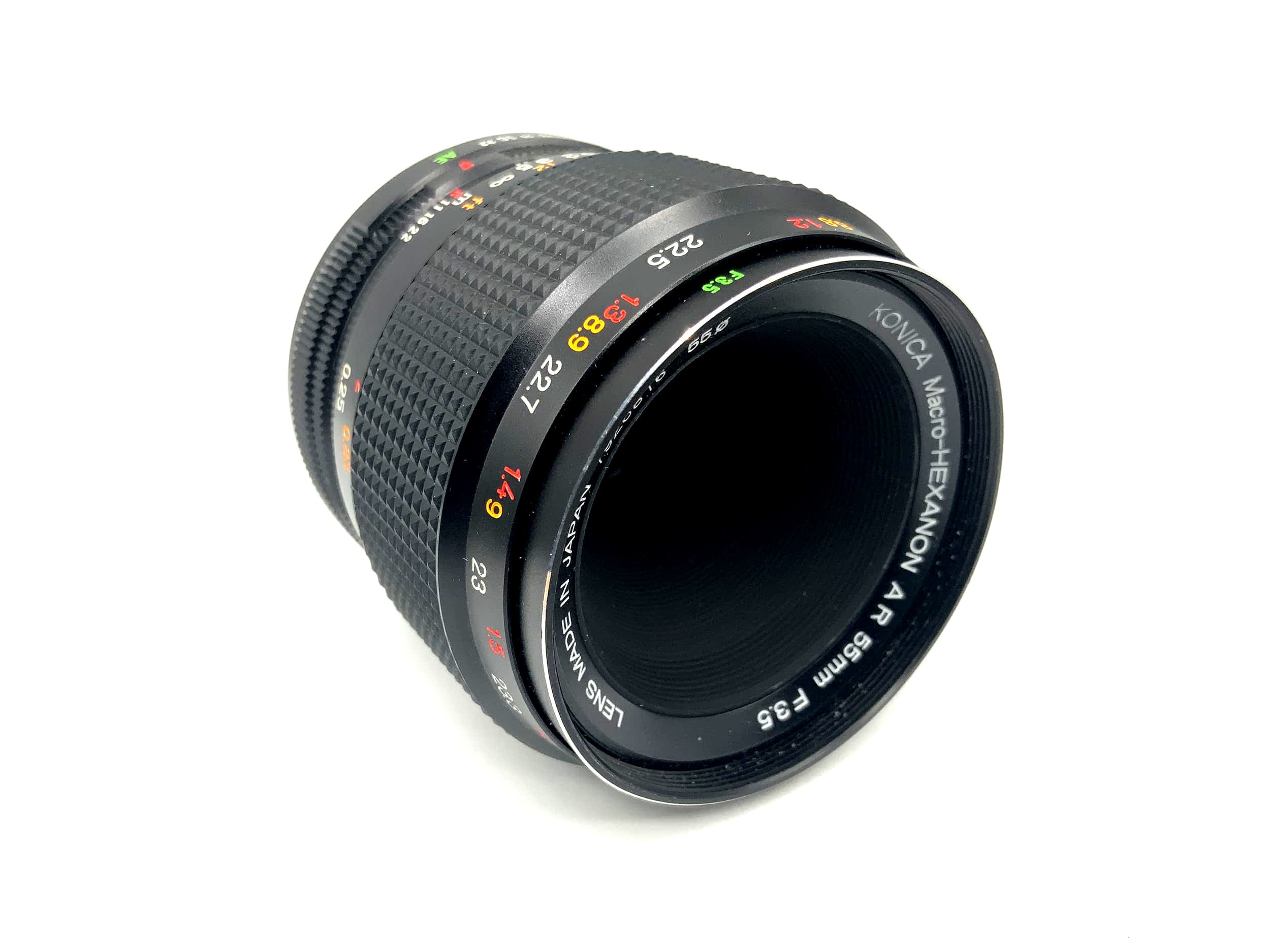 Konica 55mm 1:3.5 Lens Macro-Hexanon AR Camera Camera Lens (Konica AR)