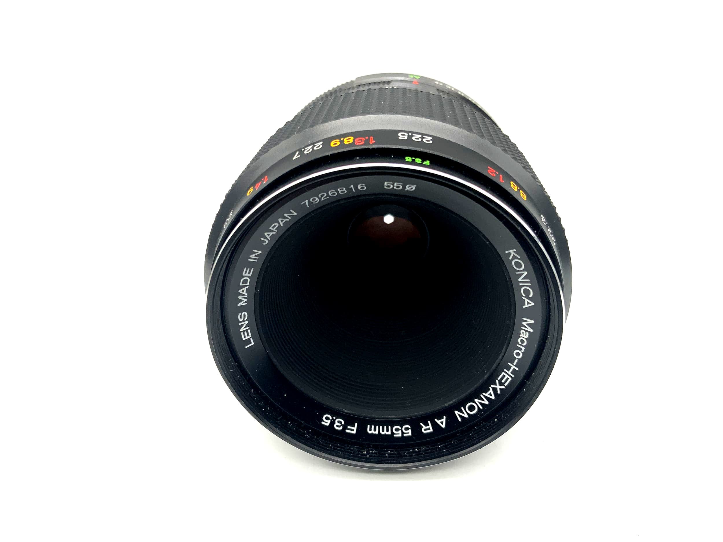 Konica 55mm 1:3.5 Lens Macro-Hexanon AR Camera Camera Lens (Konica AR)