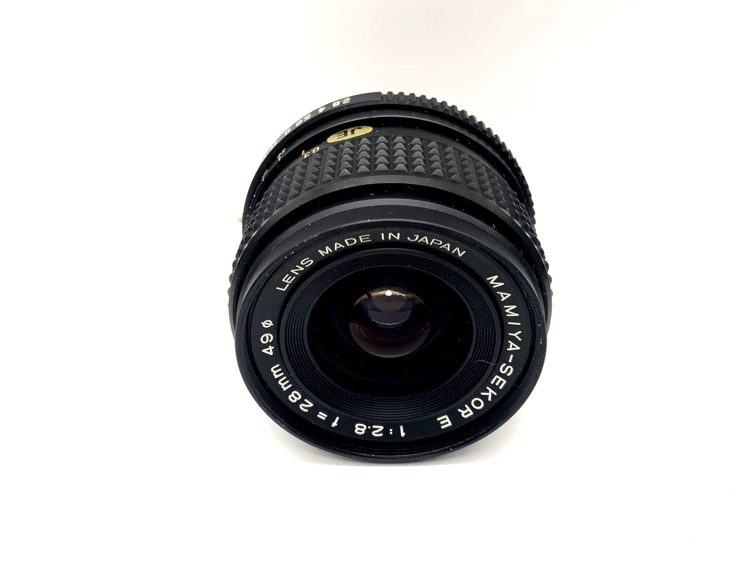 Mamiya 28mm 1:2.8 Lens Sekor E Camera Camera Lens (Mamiya ZE)