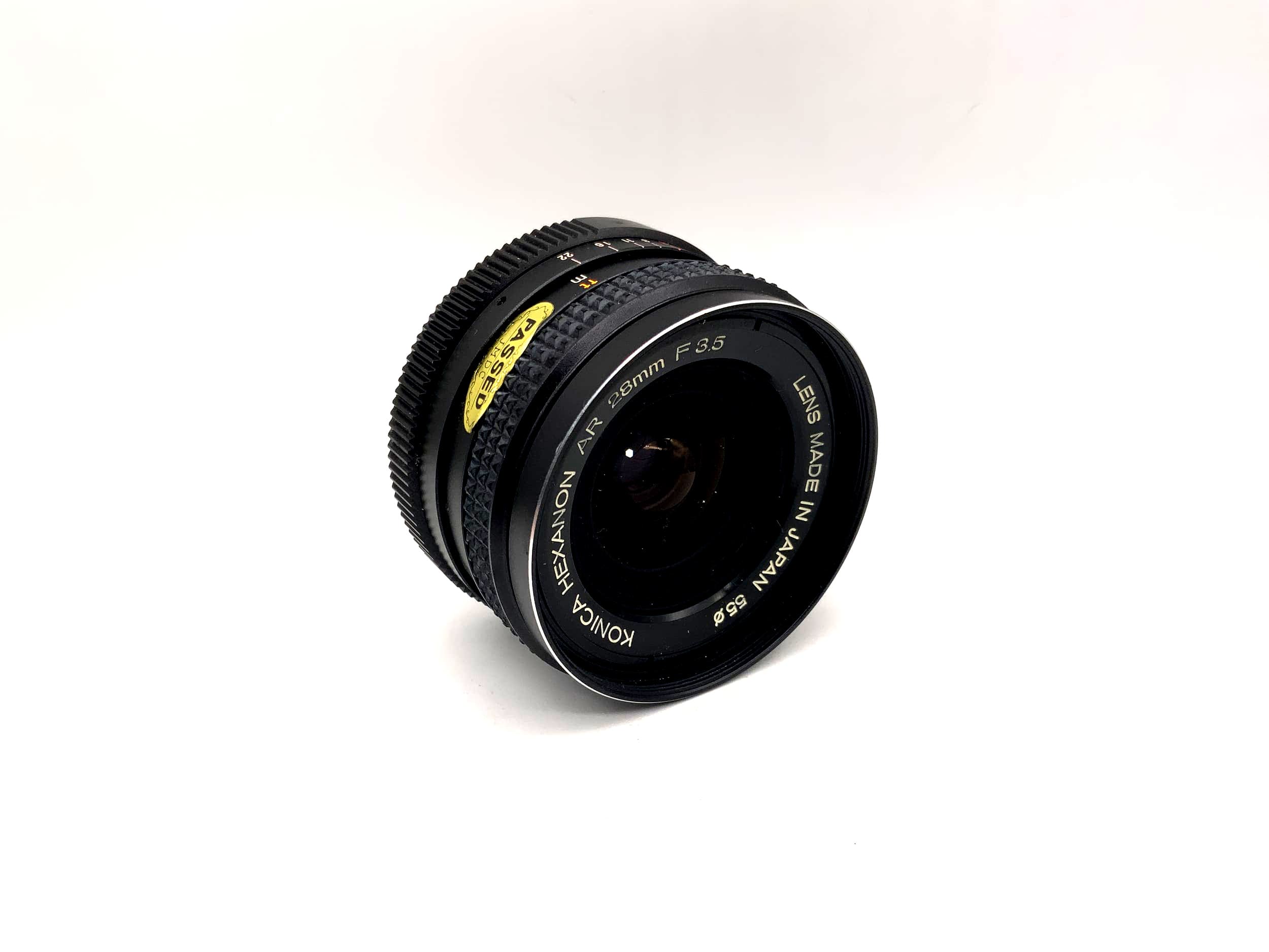 Konica 28mm 1:3.5 Lens Hexanon AR Camera Camera Lens (Konica AR)