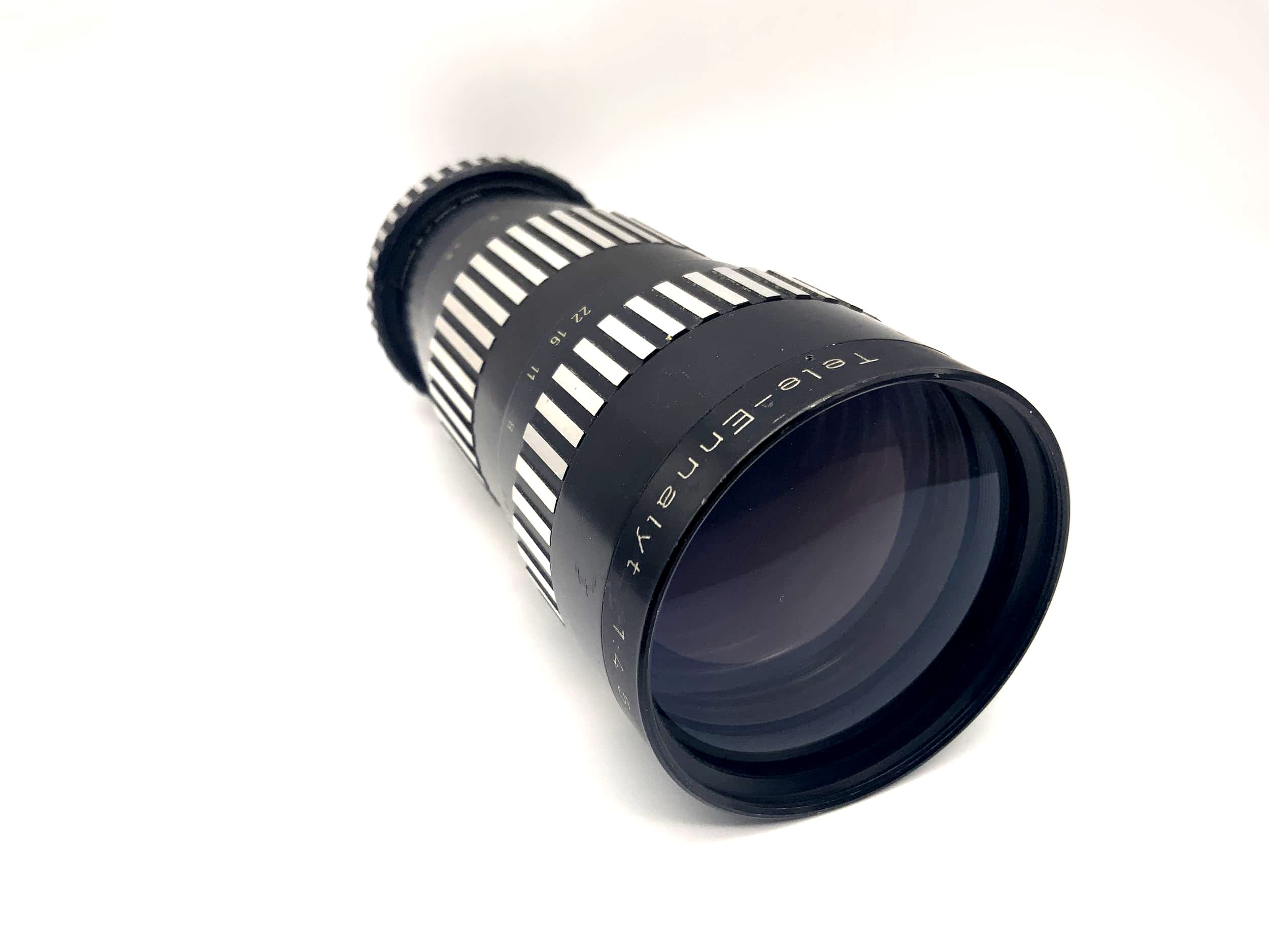 Enna Munich 240mm 1:4.5 Tele-Ennalyt Zebra Camera Lens (Exa)