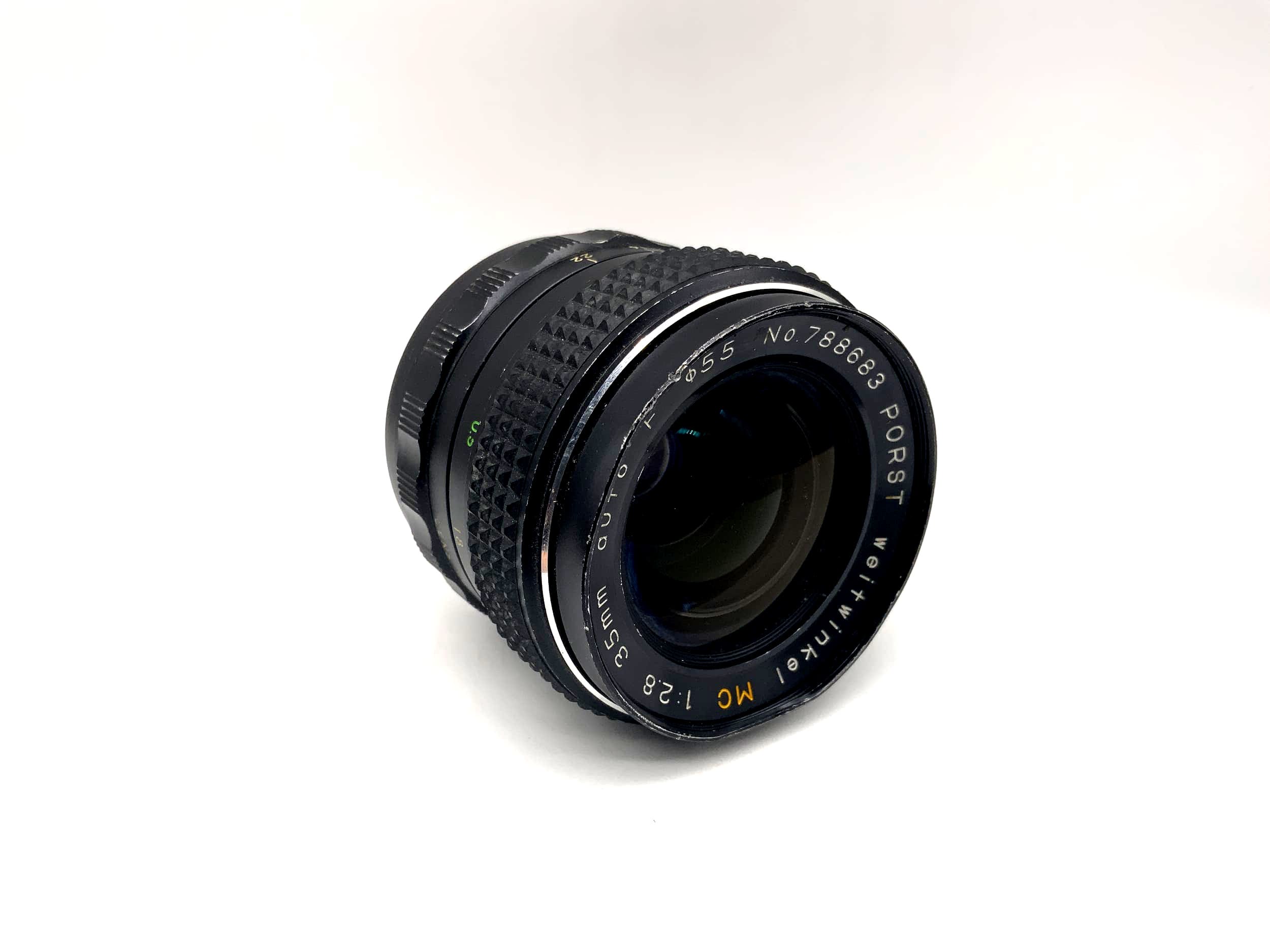 Porst 35mm 1:2.8 Wide Angle Lens ww MC auto F Camera Lens (M42)
