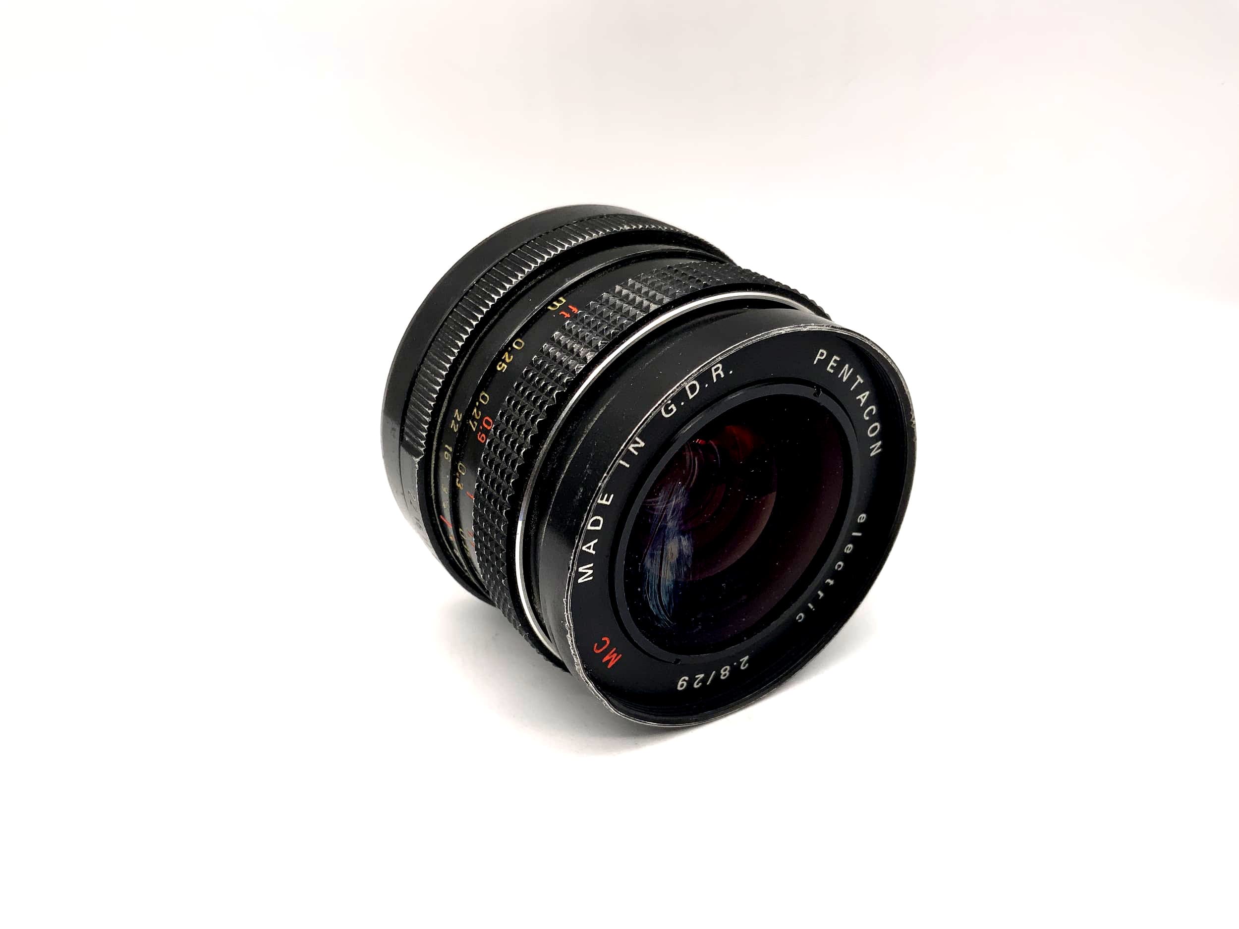 Pentacon 29mm 1:2.8 lens electric MC camera Camera Lens (M42)