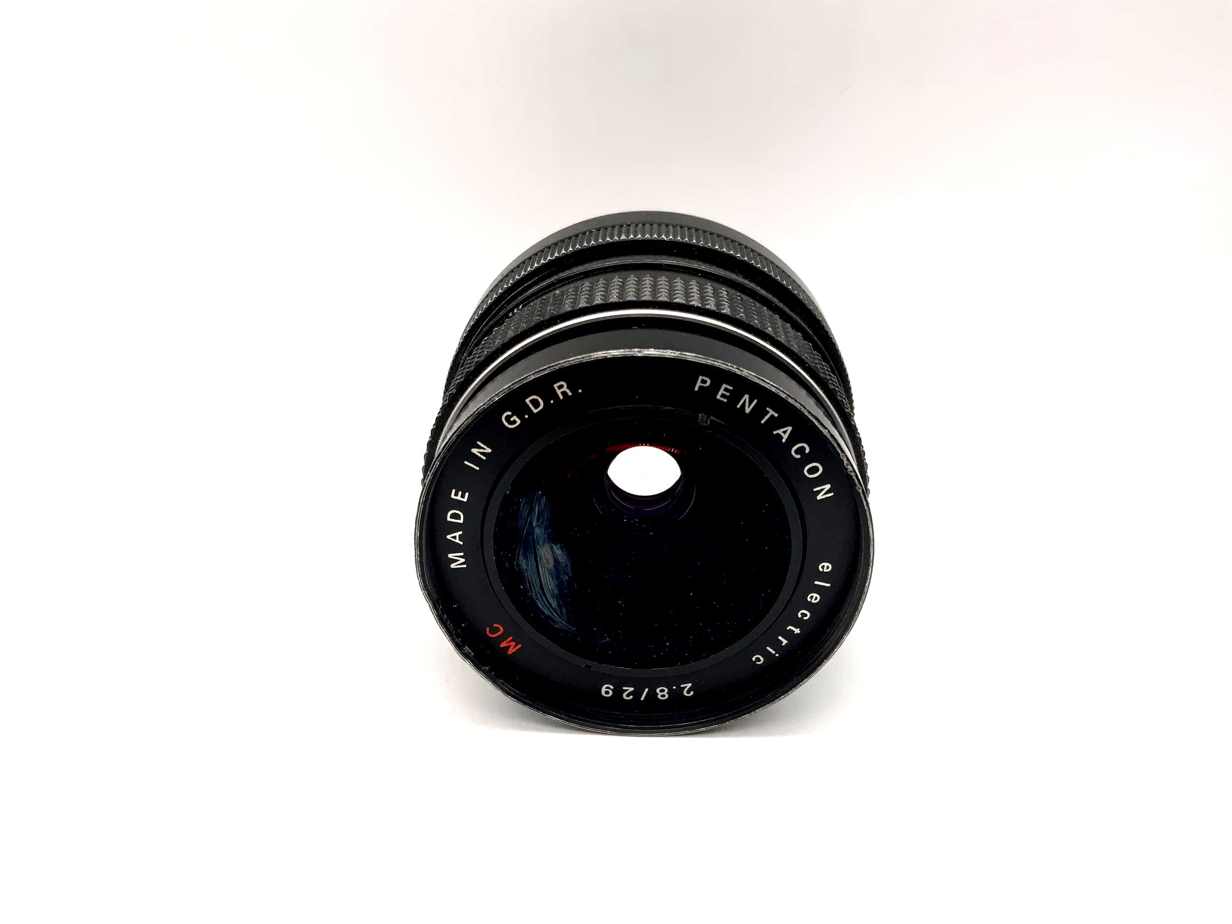 Pentacon 29mm 1:2.8 lens electric MC camera Camera Lens (M42)