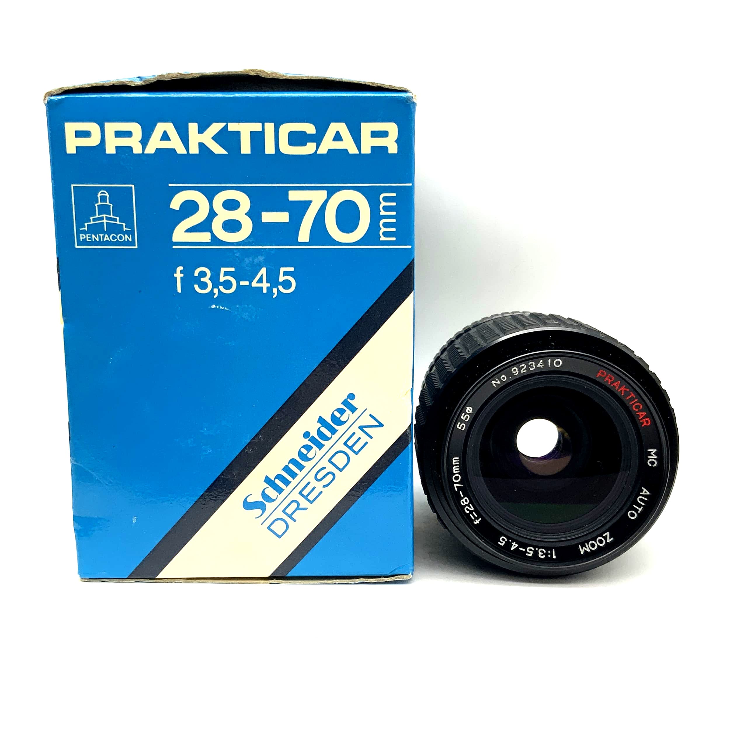 Prakticar 28-70mm 1:3.5-4.5 lens in original packaging Camera Lens (Praktica B)