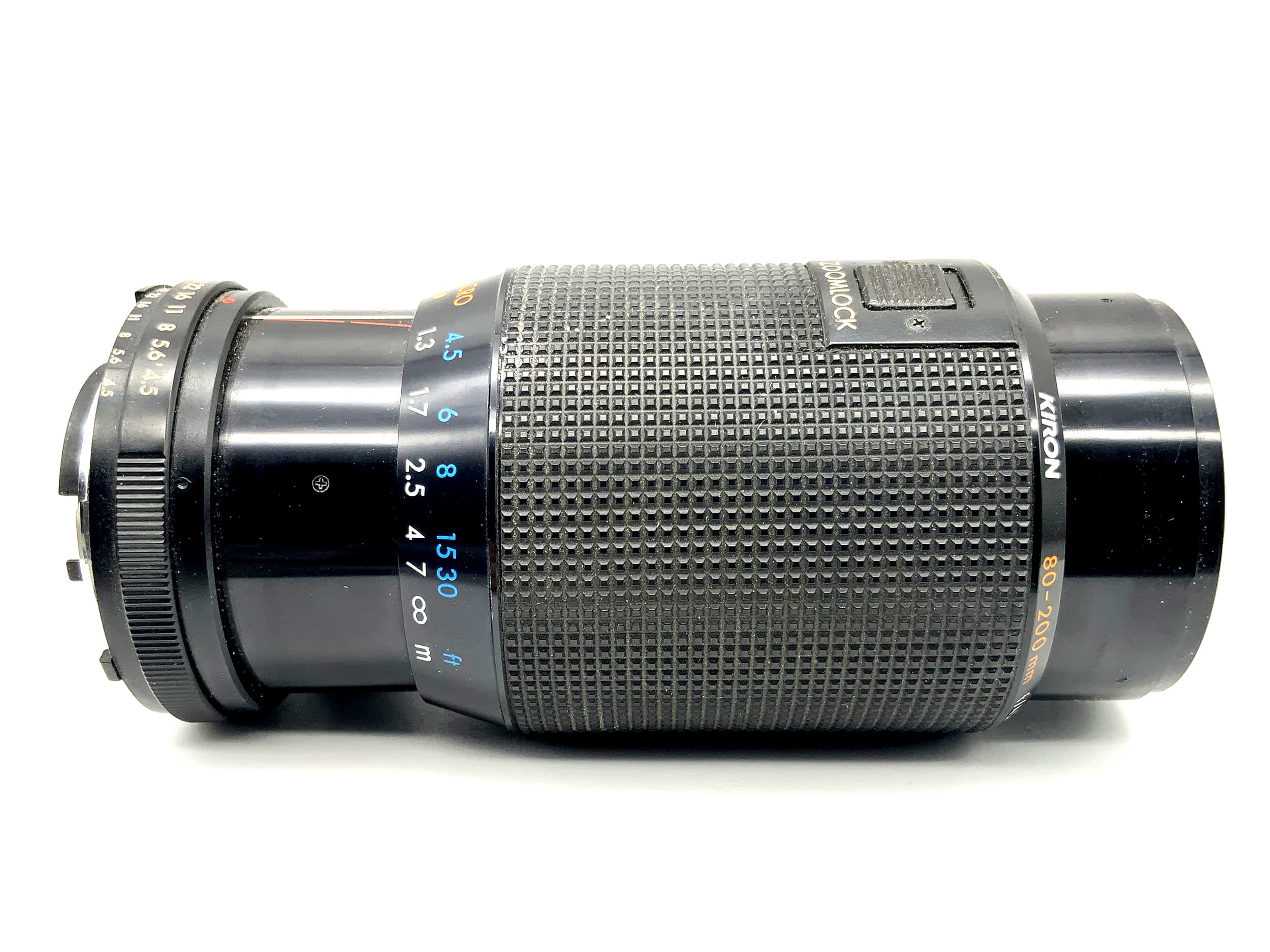 Kiron 80-200mm 1:4-4.5 lens in original packaging Zoomlock AI-S camera lens (Nikon F)