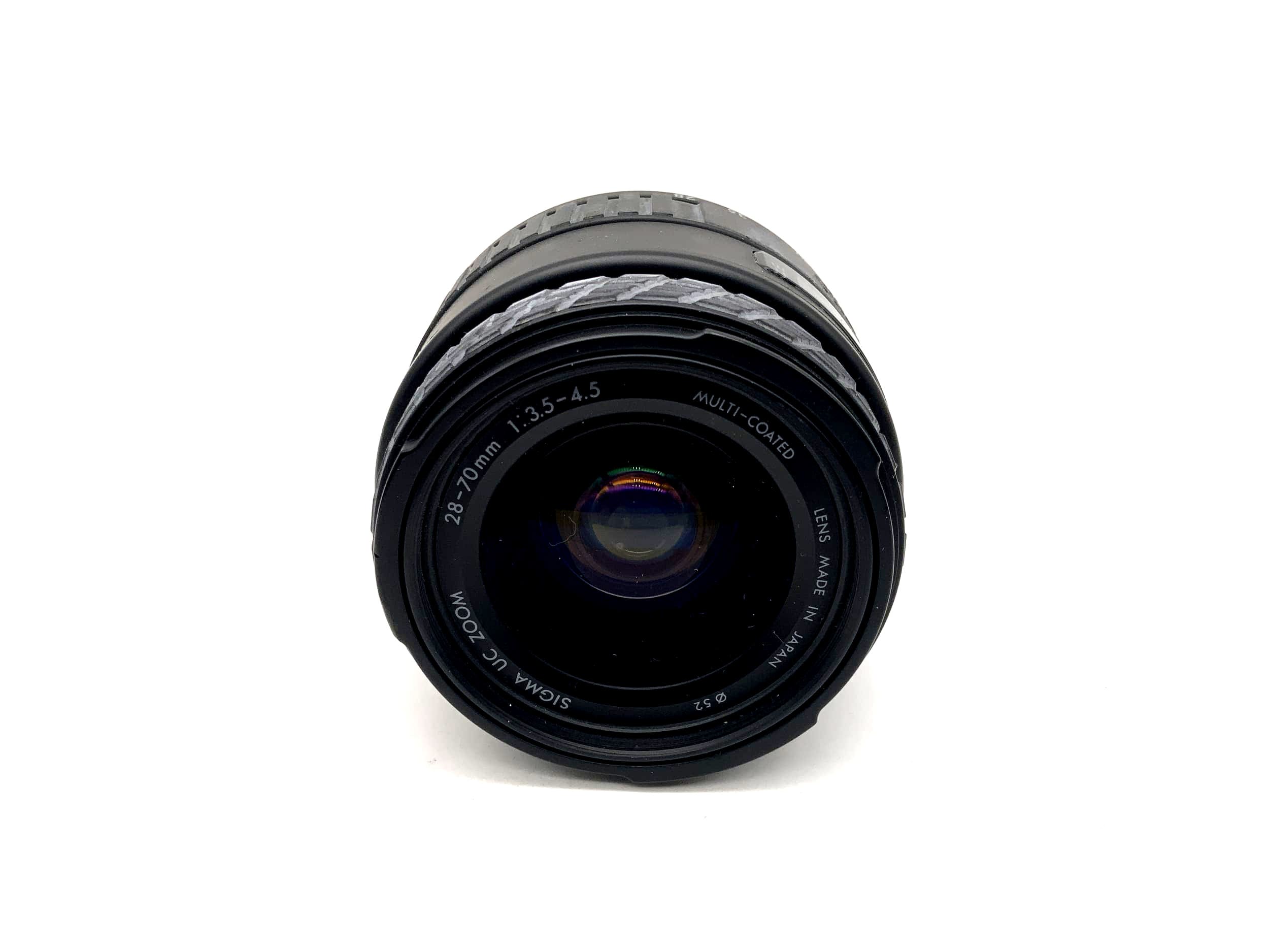 Sigma 28-70mm 1:3.5-4.5 Lens UC Zoom MC Lens High Speed ​​(Minolta AF/Sony A)