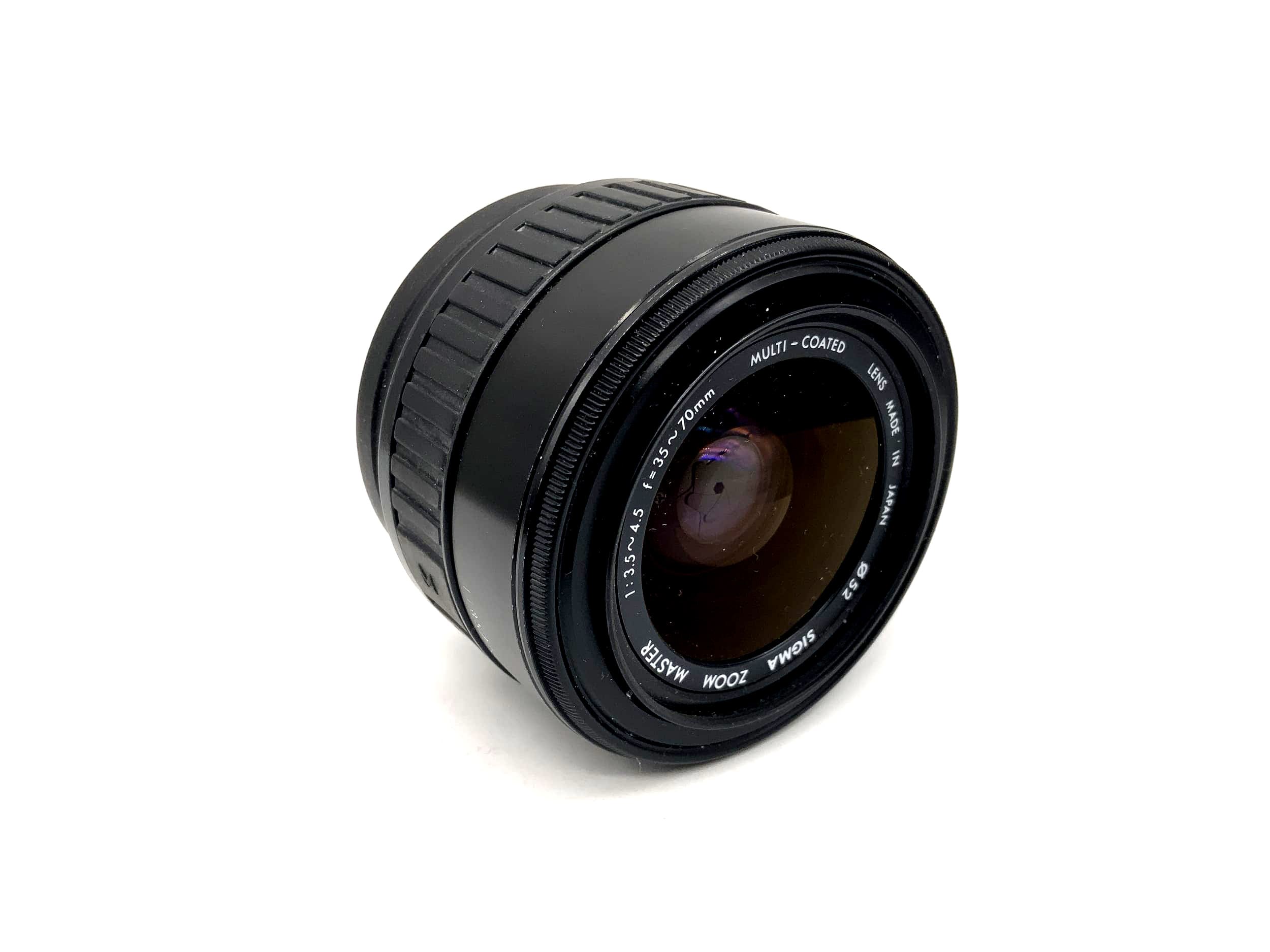 Sigma 35-70mm 1:3.5-4.5 Lens Zoom Master Multi-Coated (Minolta AF/Sony A)