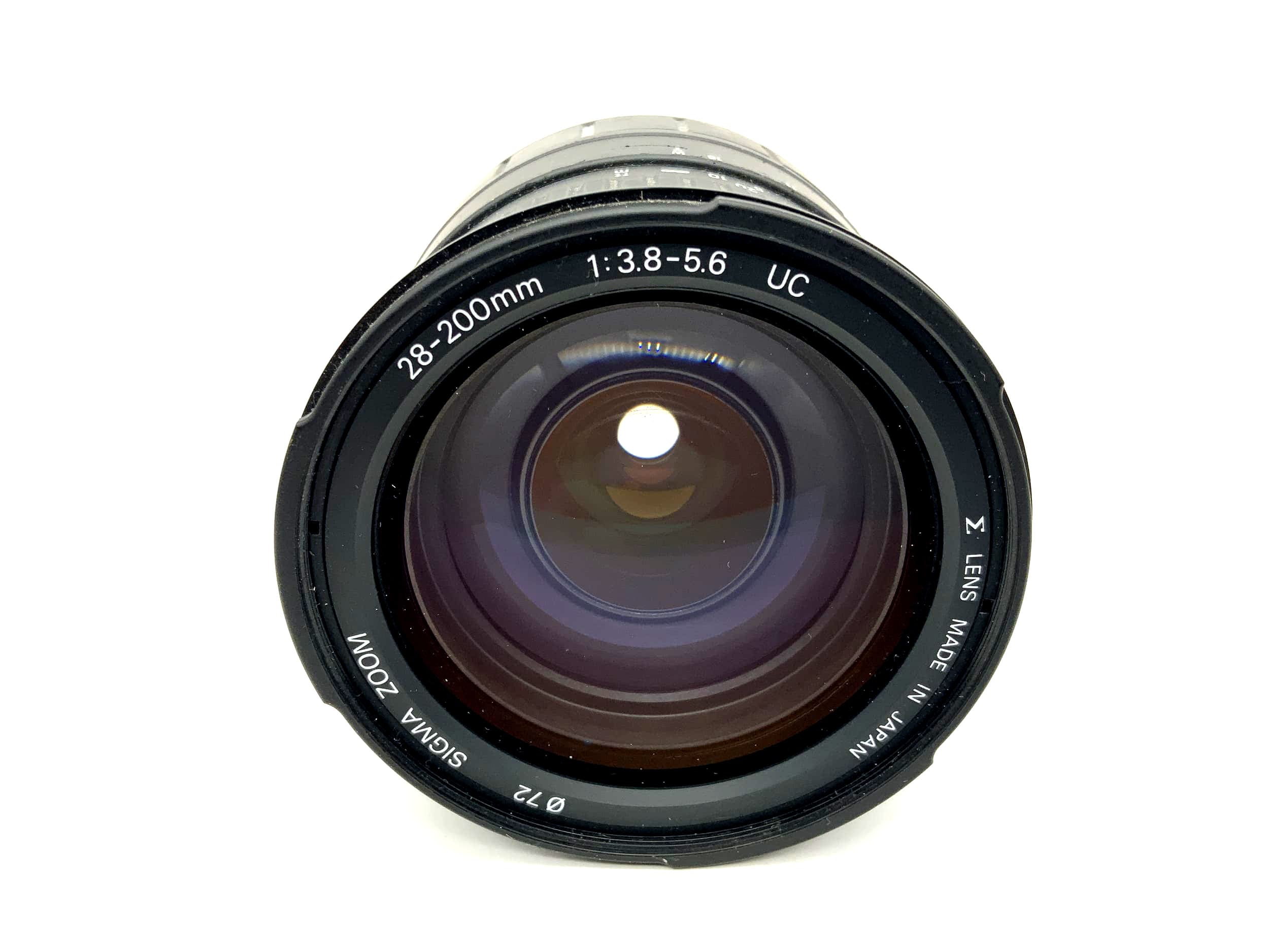 Sigma 28-200mm 1:3.8-5.6 Lens Zoom UC Aspherical Camera Lens (Canon EF)