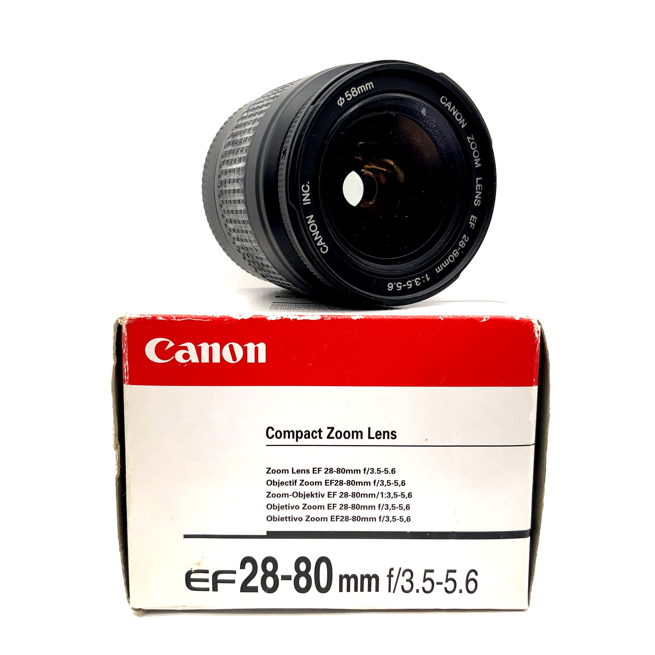 Canon 28-80mm 1:3.5-5.6 Compact Zoom Lens in original packaging (Canon EF)