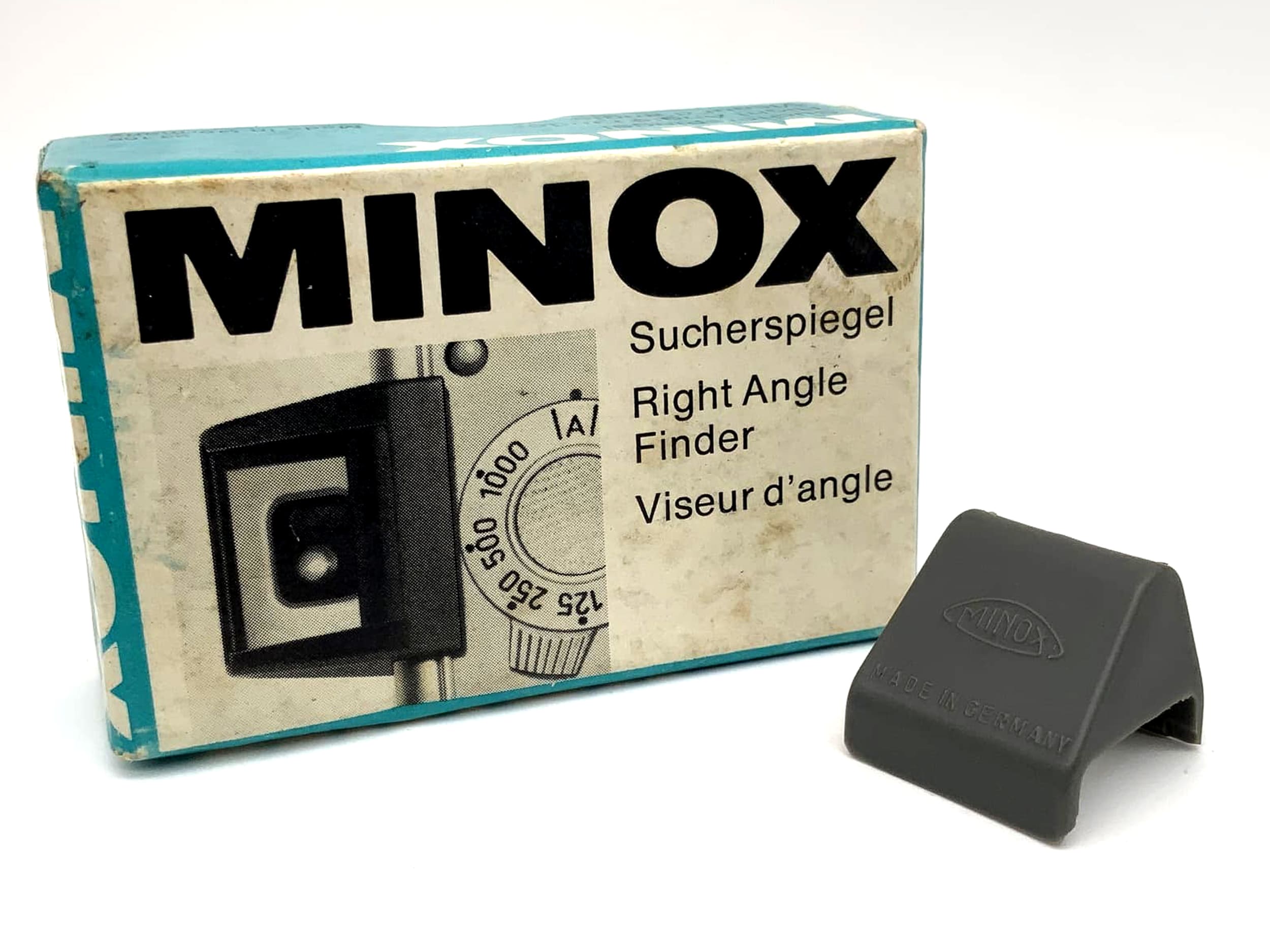 Minox viewfinder mirror right angle finder with original packaging