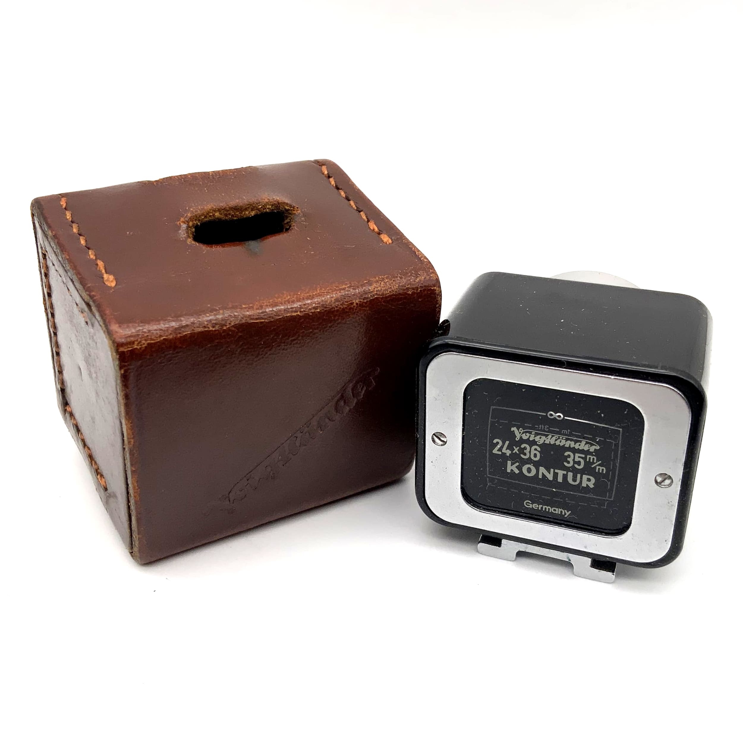 Voigtländer contour viewfinder, 24x36 frame viewfinder, 35mm, with case