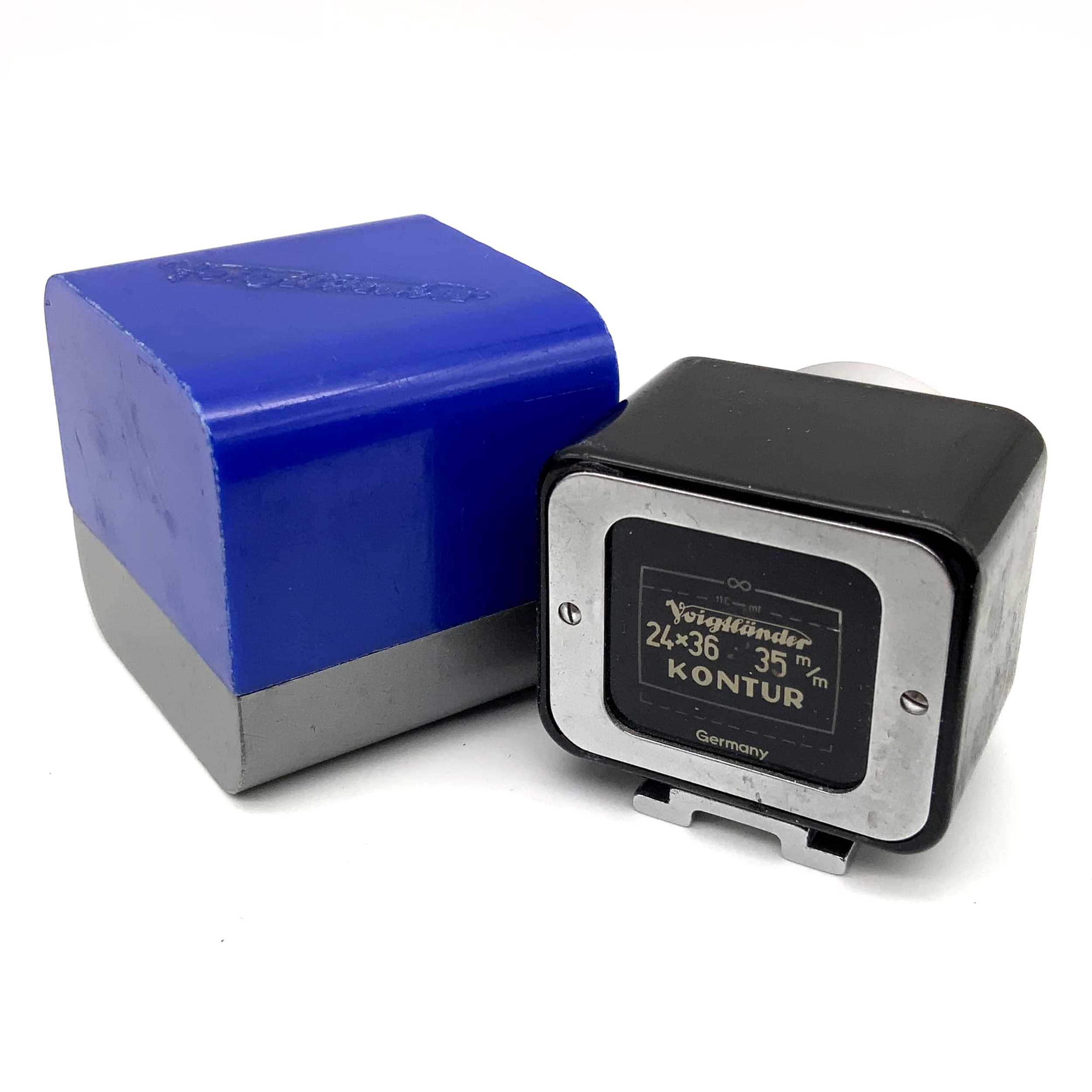Voigtländer contour viewfinder, 24x36 frame viewfinder, 35mm with case