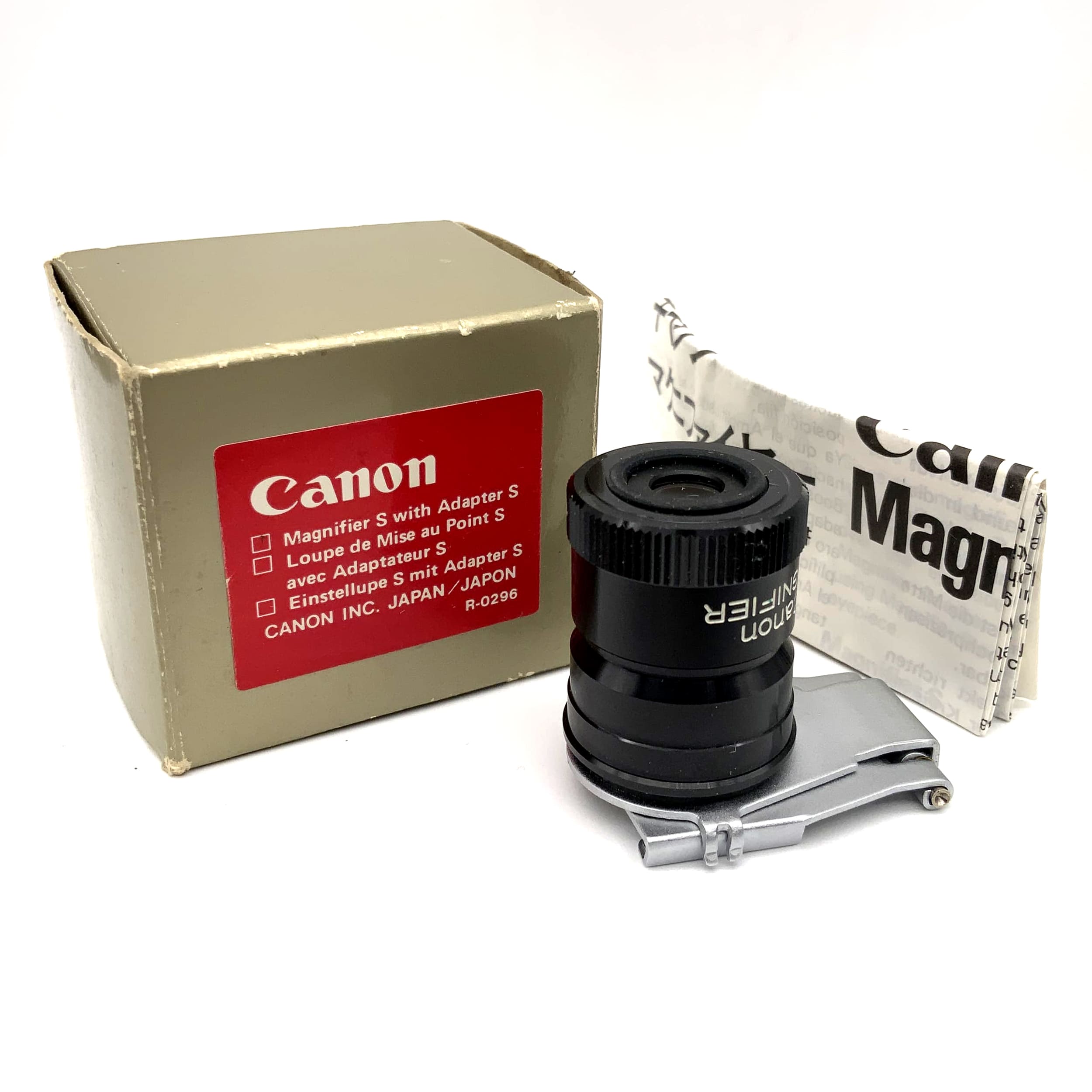 Canon Magnifier S with Adapter S with original packaging
