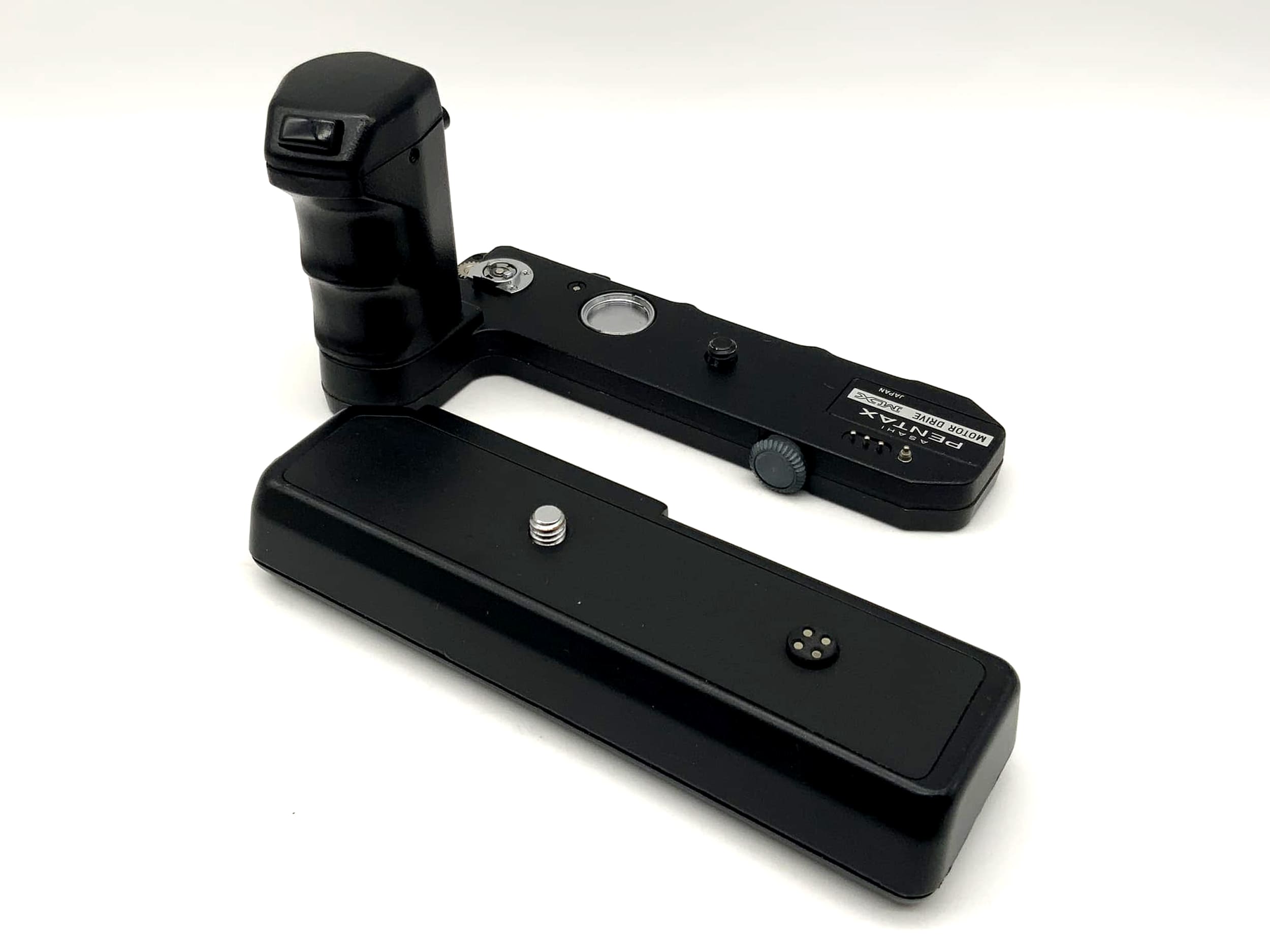 Asahi Pentax Motor Drive MX with Ni-Cd Battery Pack M in original packaging film transport