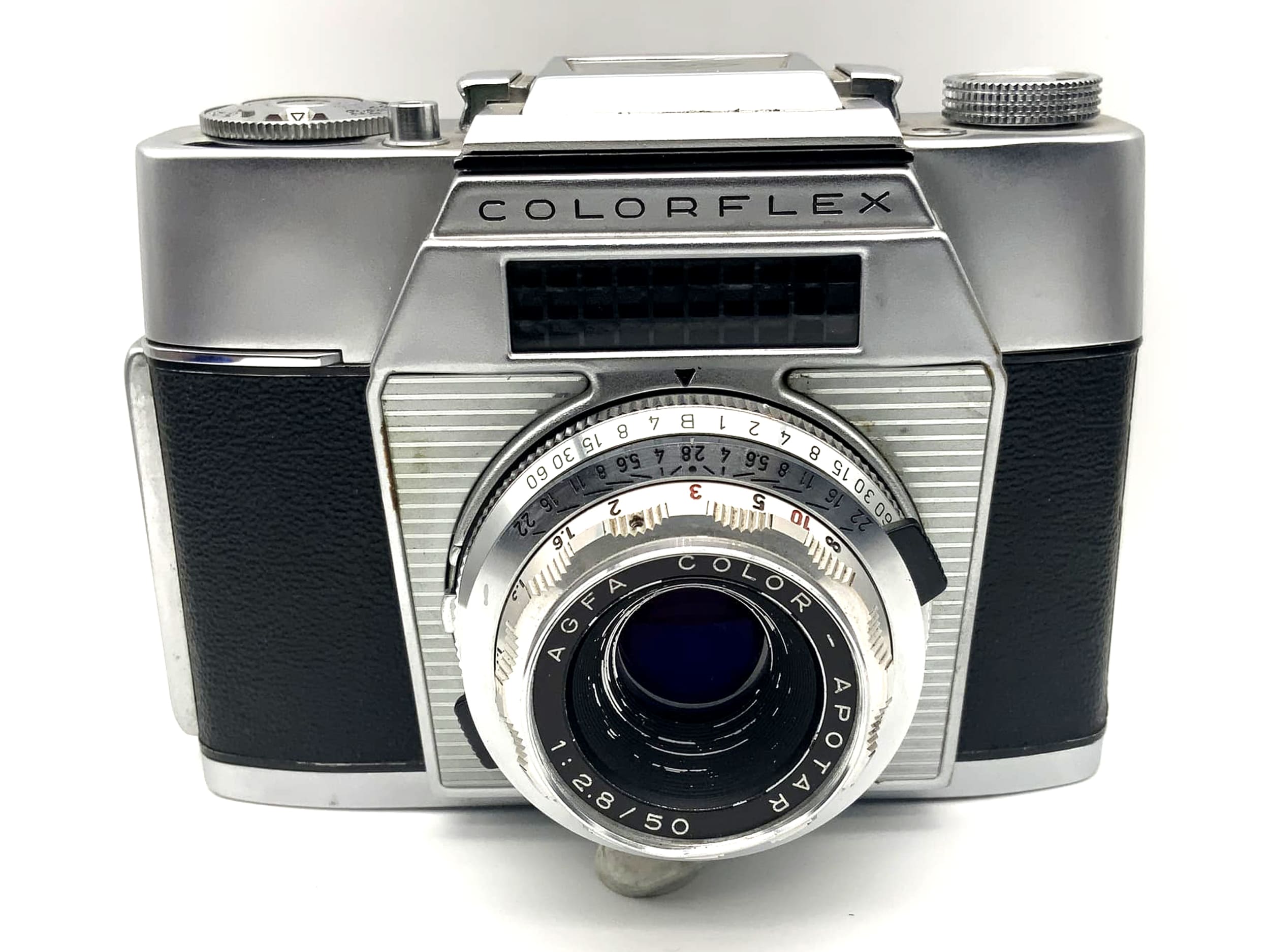 Agfa Color Reflex 35mm SLR analog camera with Apotar 1:2.8/50 body