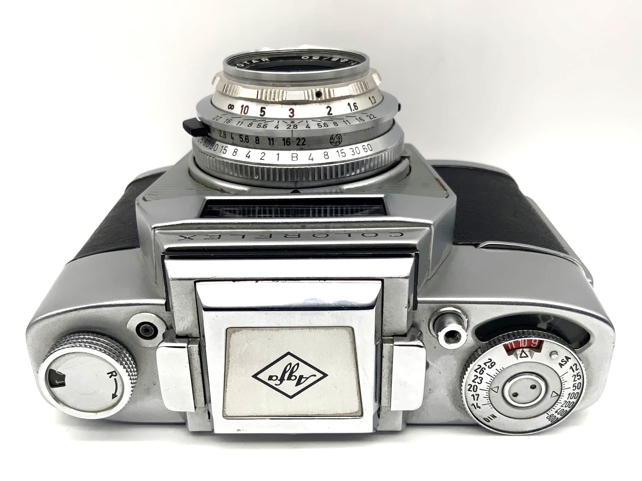 Agfa Color Reflex 35mm SLR analog camera with Apotar 1:2.8/50 body