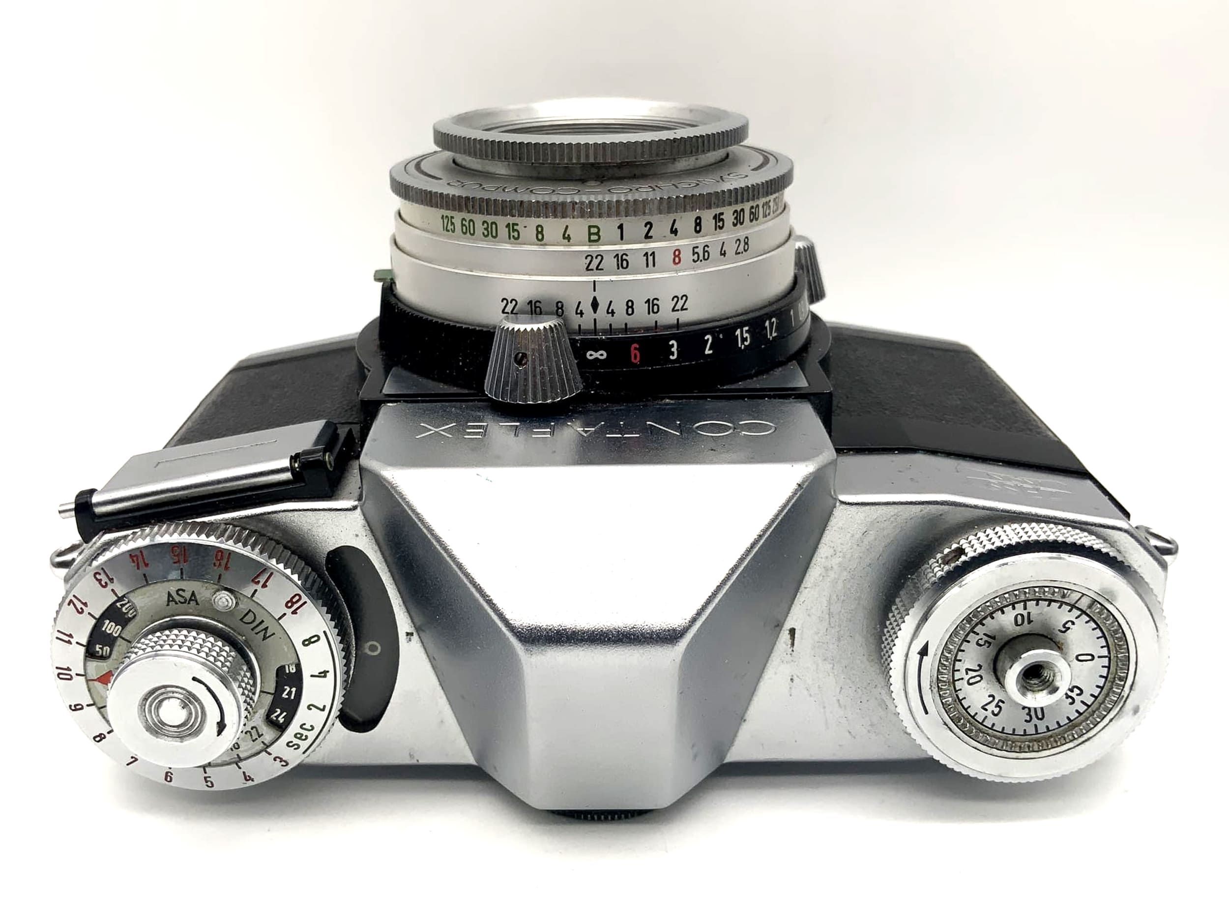 Zeiss Ikon Contaflex 35mm SLR analog with Tessar 2.8/50 Synchro Compur Body