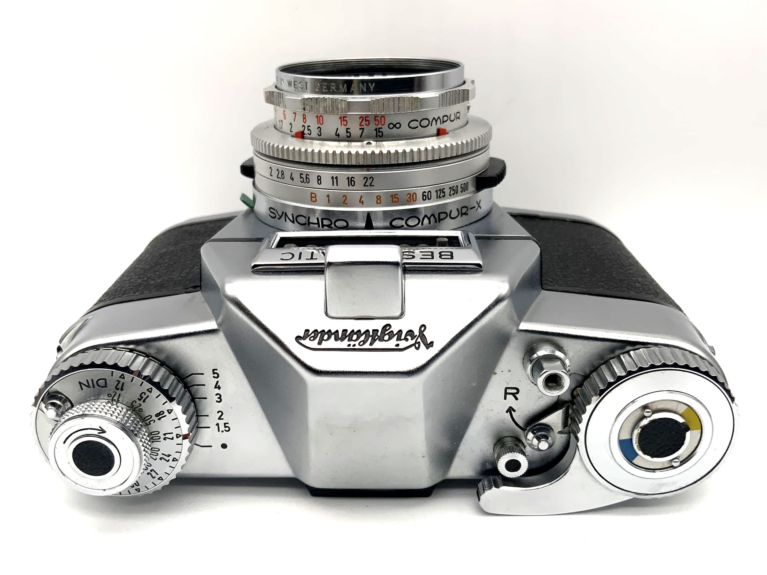 Voigtländer Bessamatic 35mm SLR with Color-Skopar 1:2.8/50 Synchro Compur-X Body