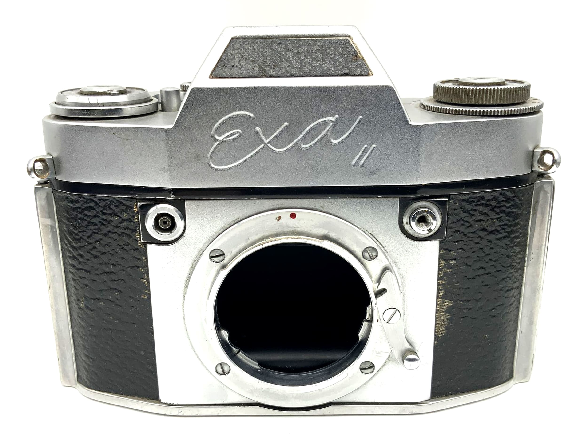 Exa II 35mm SLR analog camera, Ihagee Dresden body (Exa)