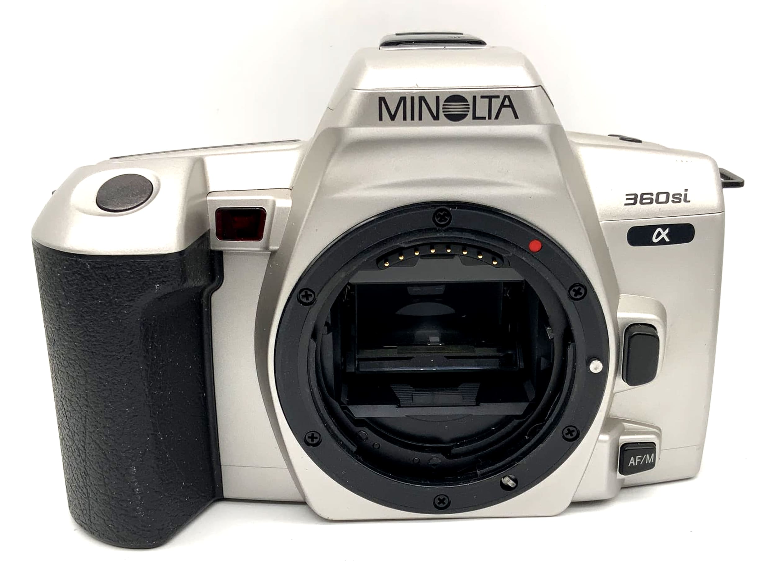 Minolta alpha 360 si 35mm SLR camera analog body (Minolta AF/Sony A)