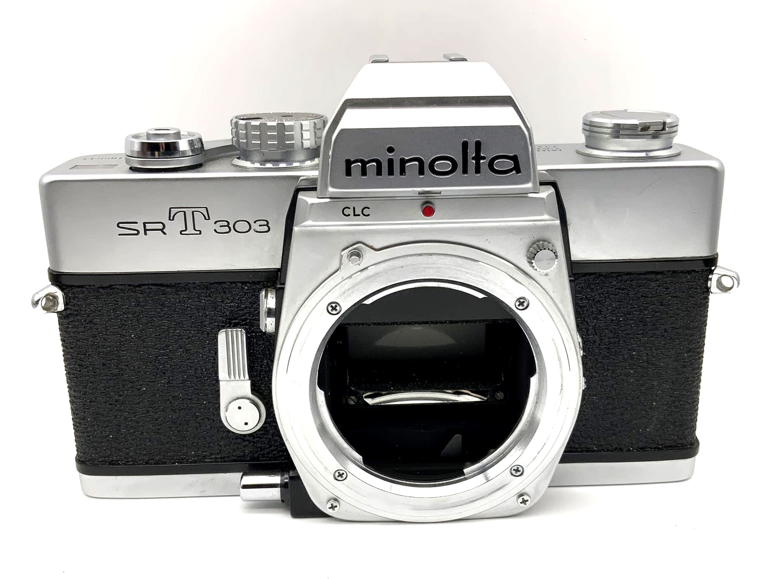 Minolta SRT 303 35mm SLR camera analog body (Minolta MD) Light meter defective!