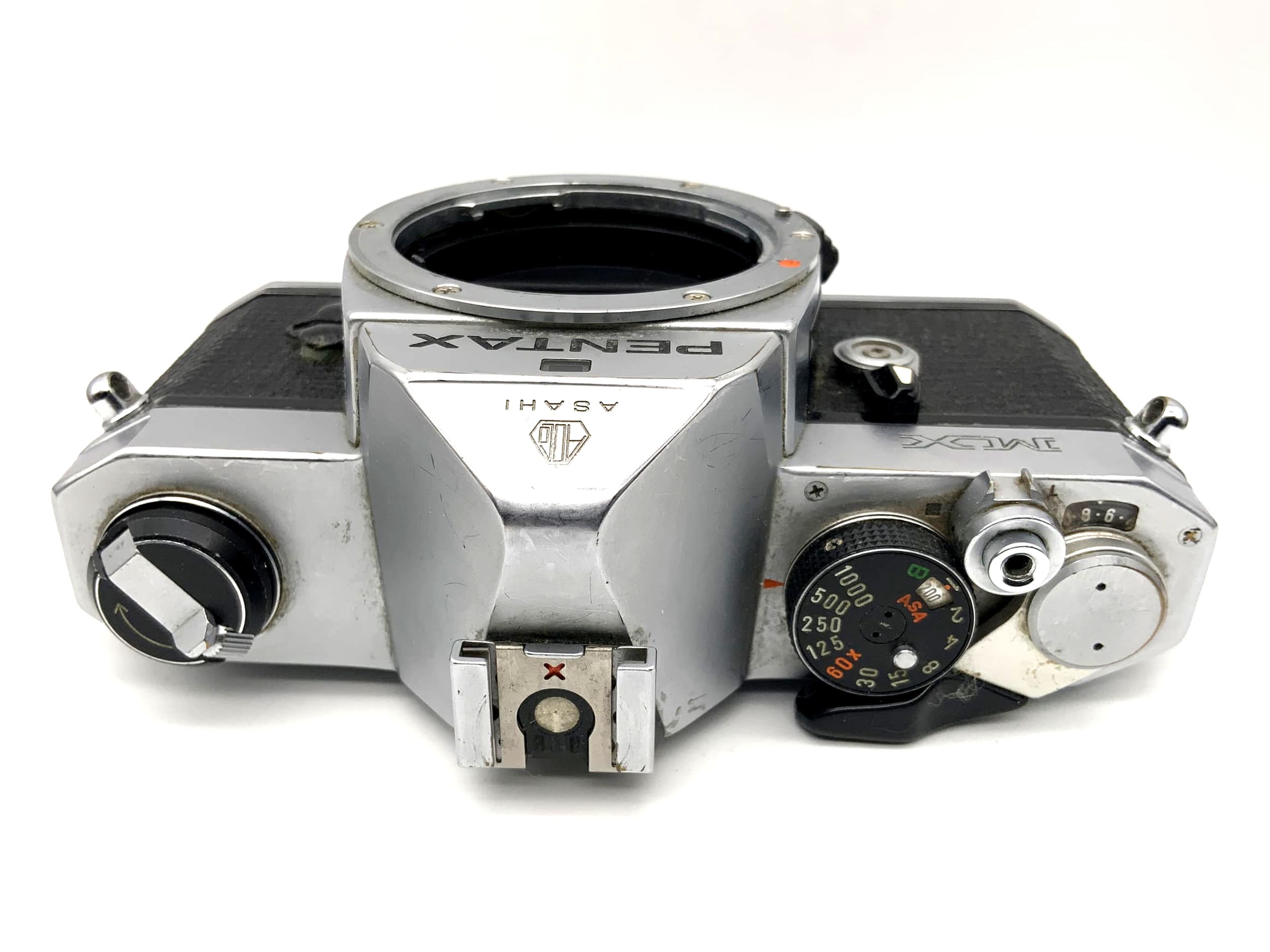 Asahi Pentax MX 35mm SLR analog camera body (Pentax K)