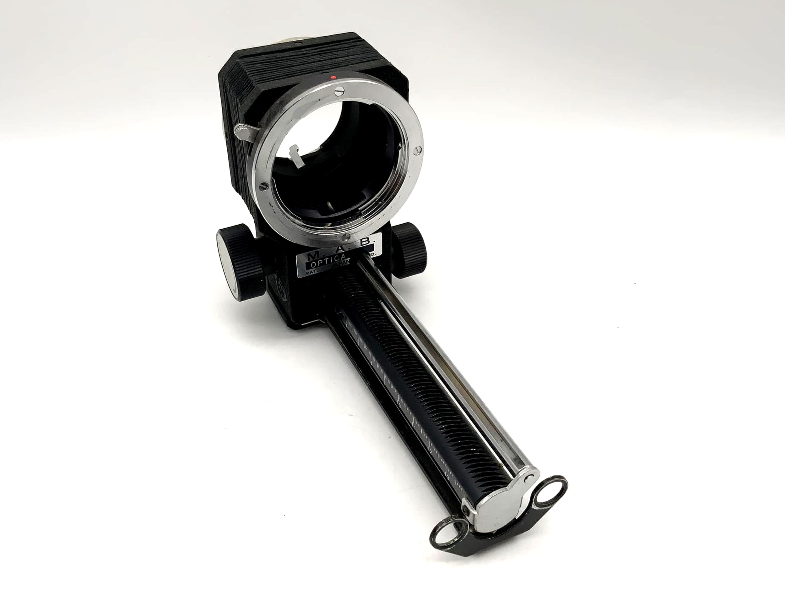 Optica Bellows Unit MAB Black Bellows Macro Bellows (Minolta MD)