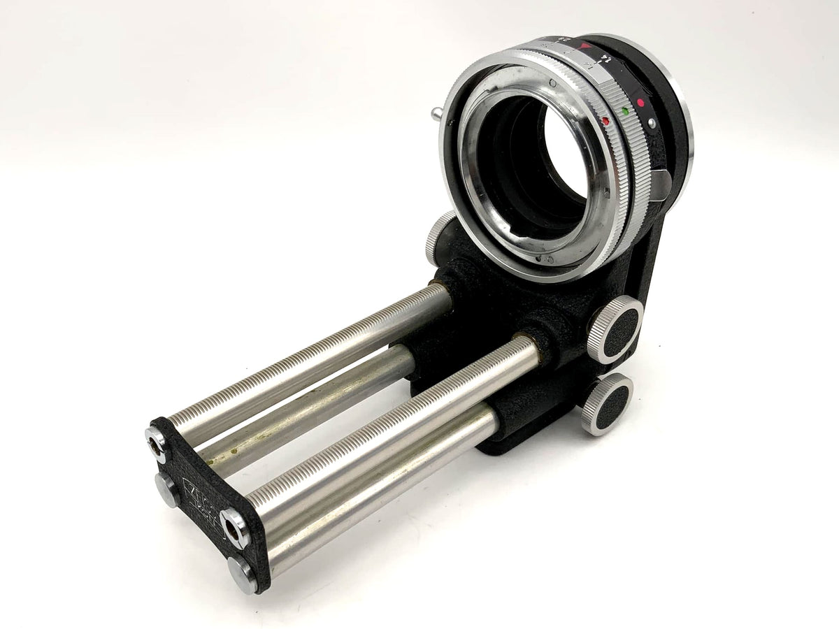 Zeiss Ikon bellows unit, black, with focusing rail (for Contarex)