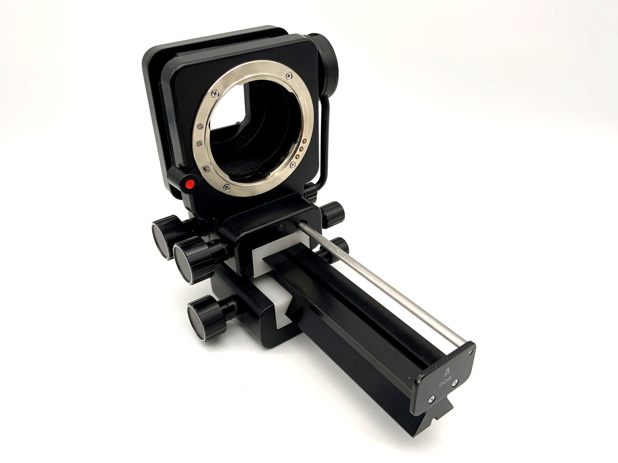 Pentacon bellows unit black with adjustment slide (Praktica B)