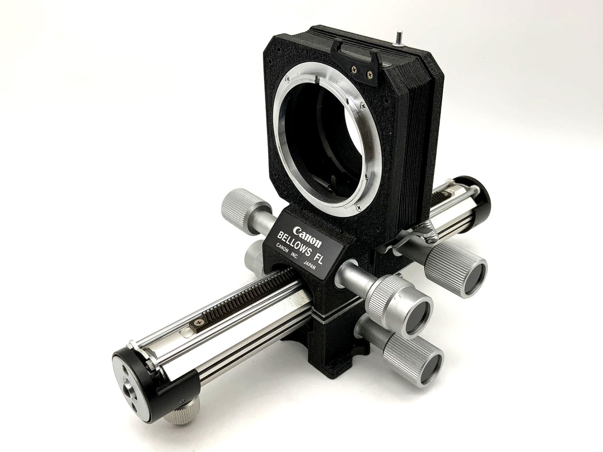 Canon Bellows FL black bellows unit, stepless extension, with original packaging (Canon FD)