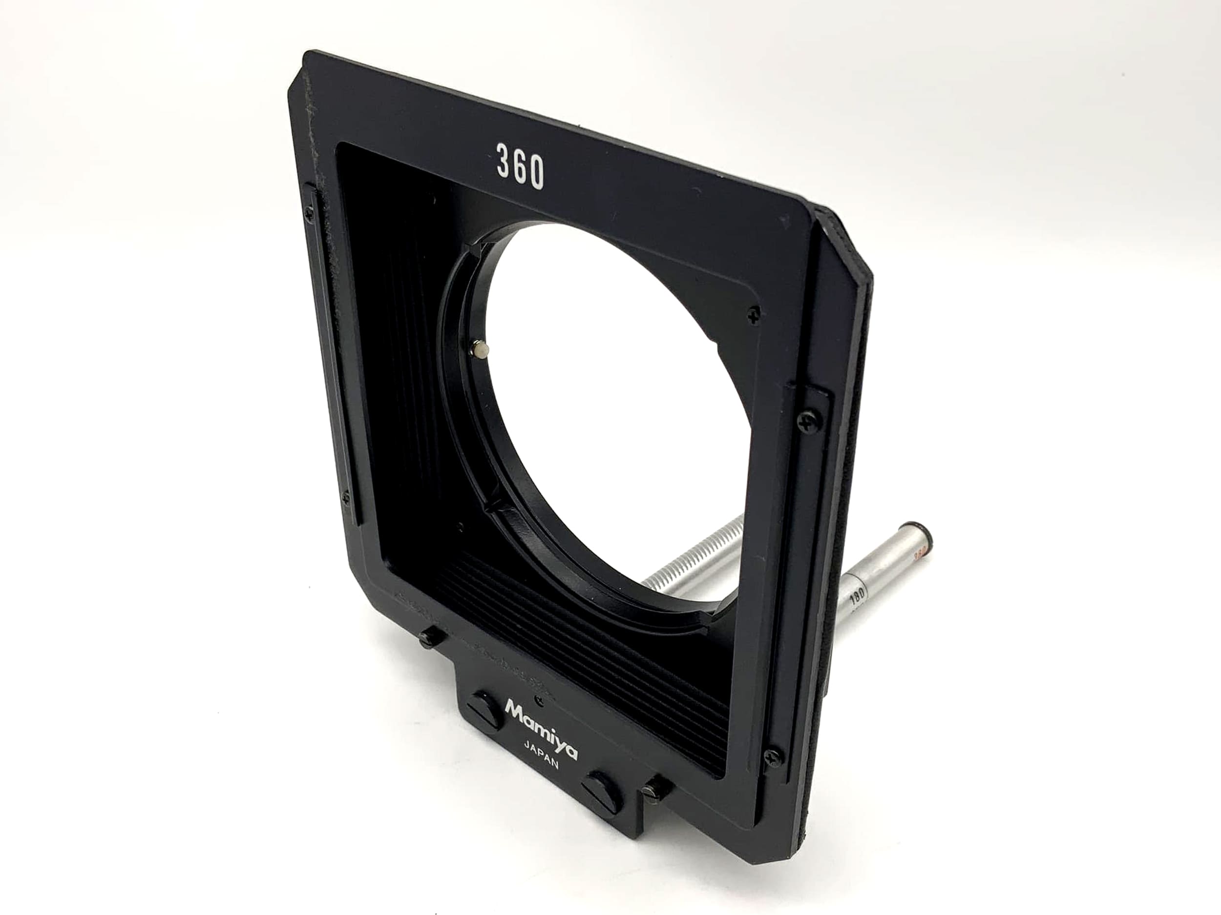 Mamiya bellows hood, black, bellows screen with 360° mask for Mamiya RB67