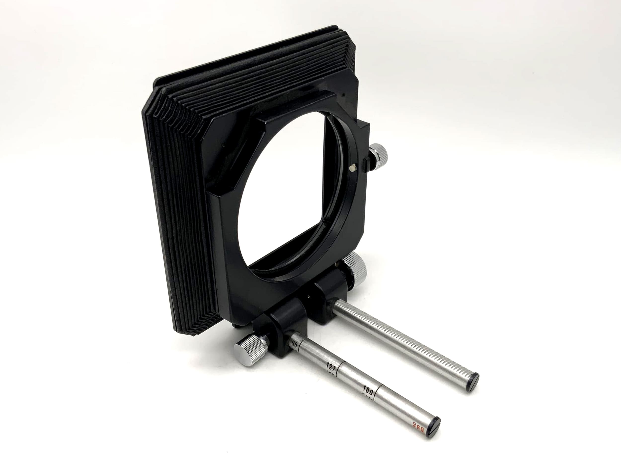 Mamiya bellows hood, black, bellows screen with 360° mask for Mamiya RB67
