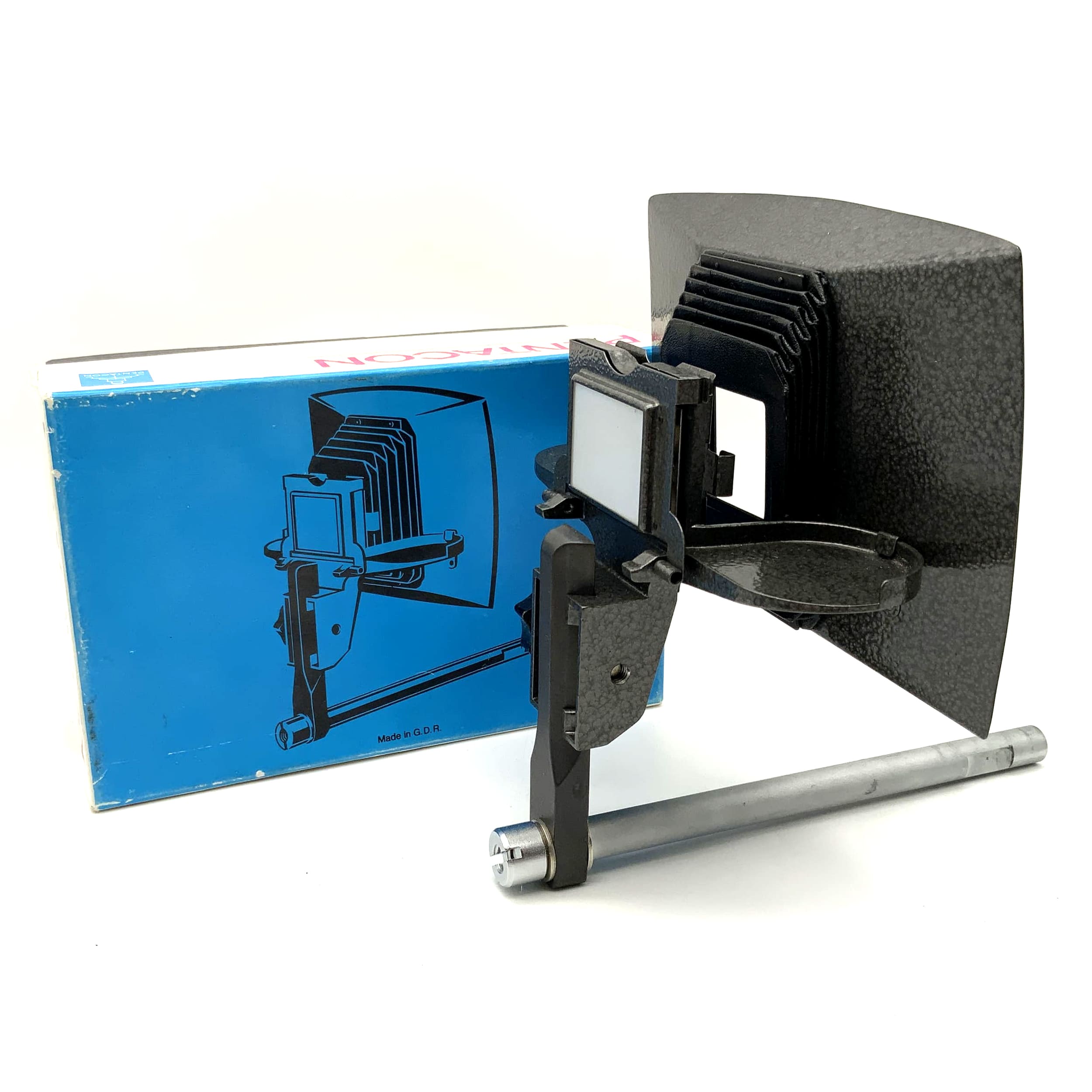 Pentacon Slide Duplicator 71 55 24 black Slide Duplicator Dia Copy Attachment Original Packaging