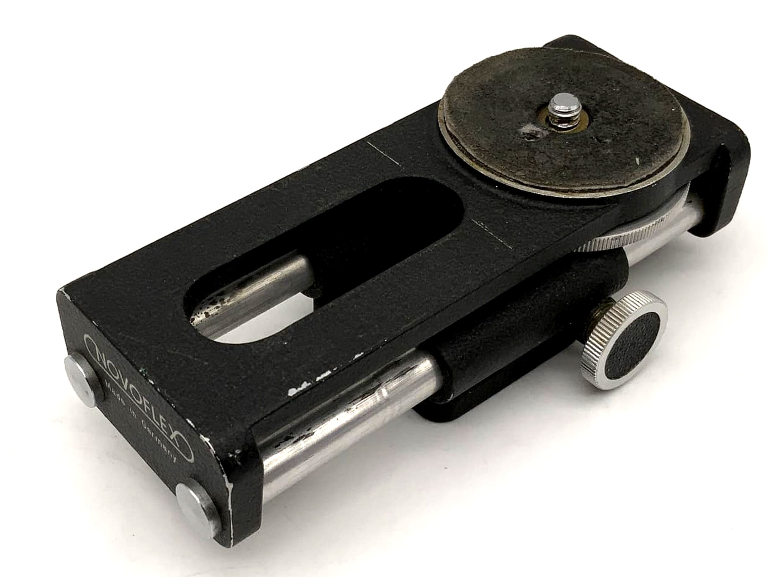 Novoflex Castel black focusing rail, macro focusing rack in original packaging