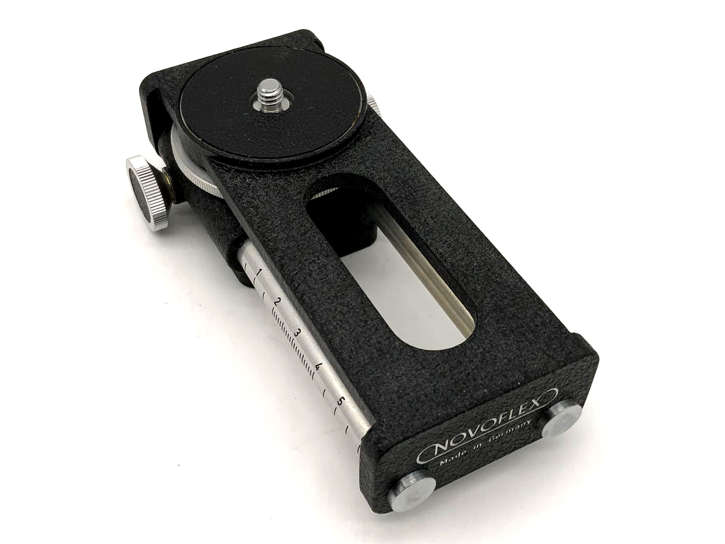 Novoflex Castel black focusing rail, macro focusing rack