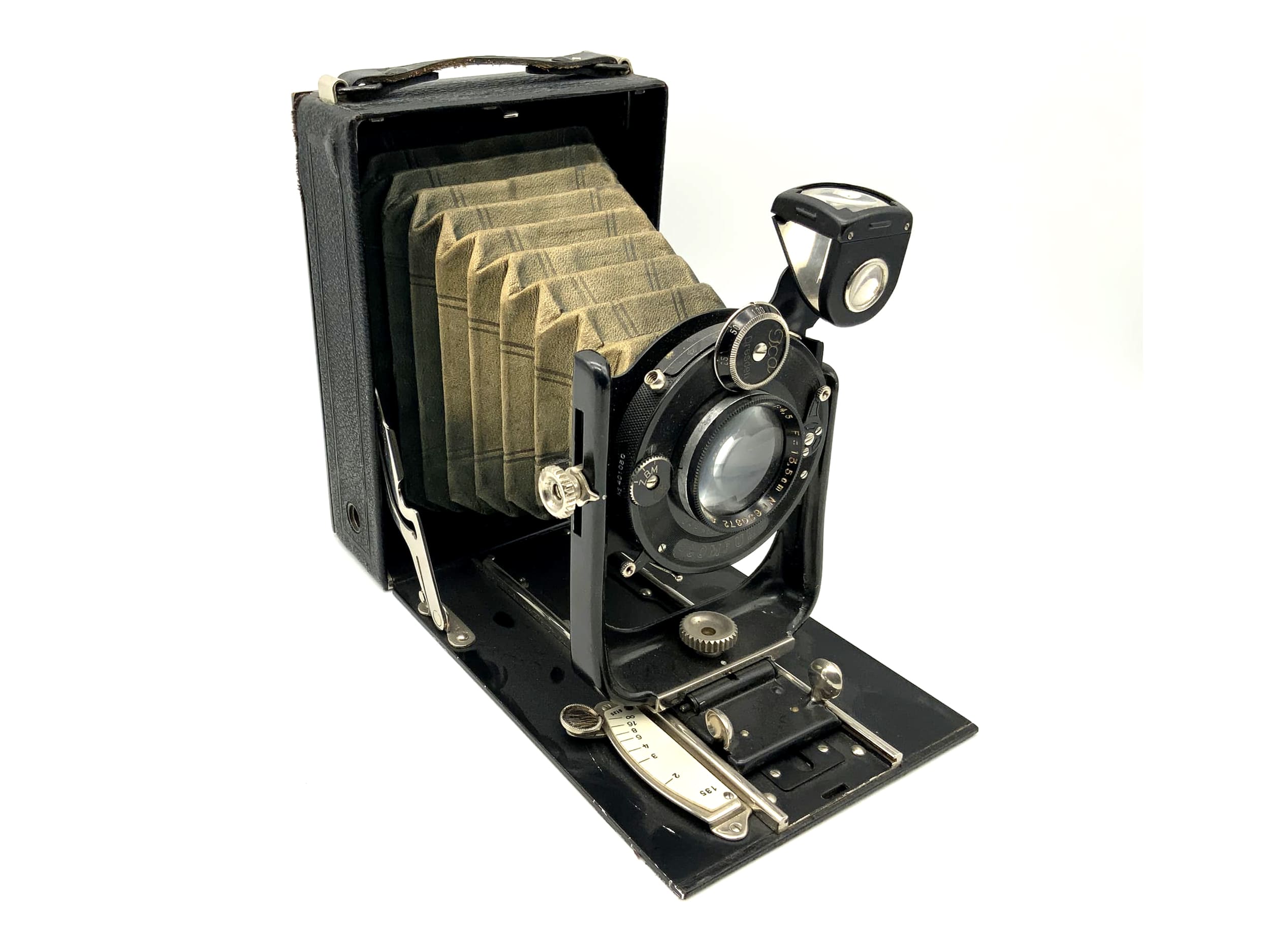 Ica Dresden Volta 146/1 plate camera with Novar Anastigmat 1:4.5 F=13.5cm Compur