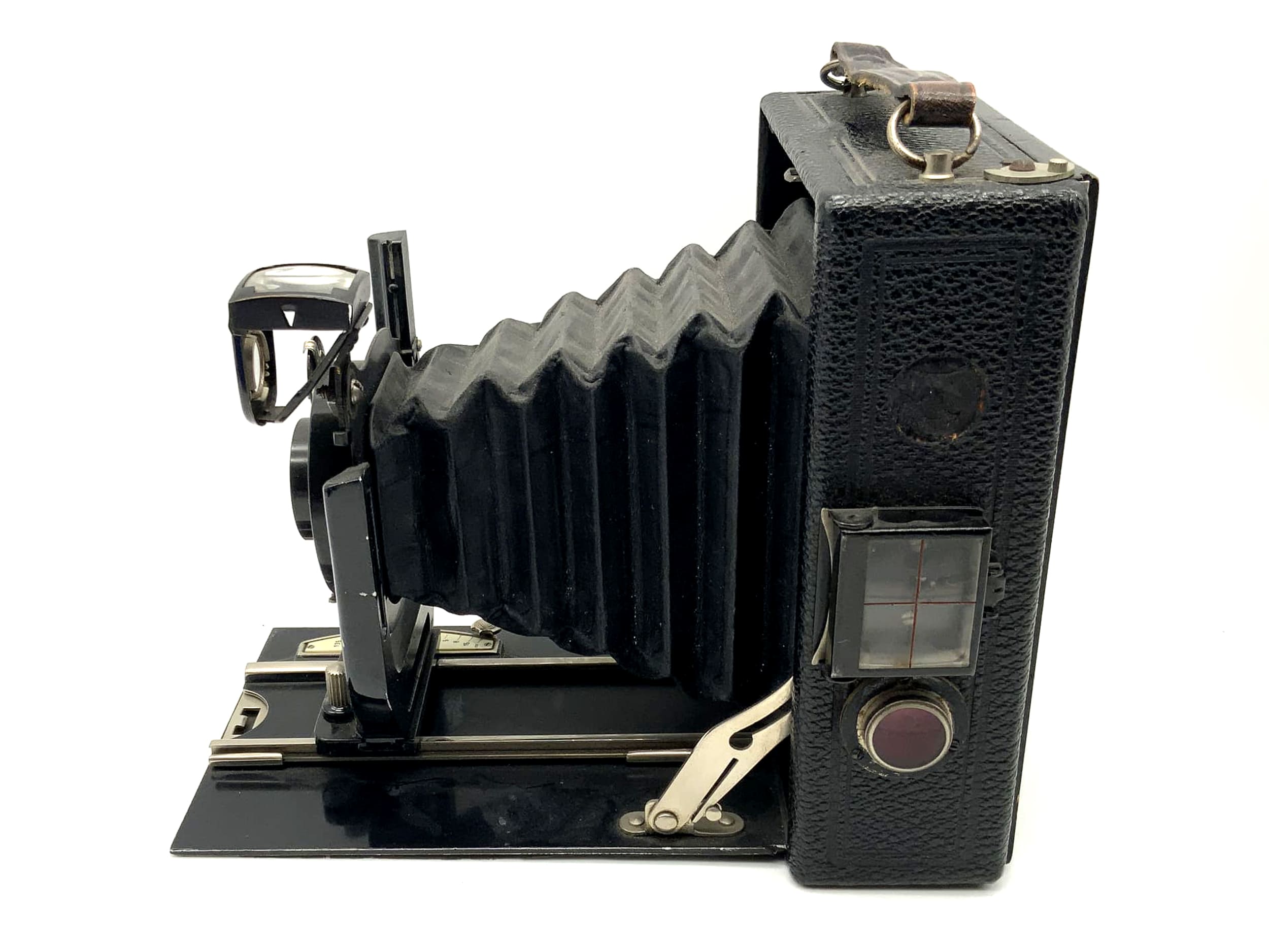 Glunz Model 3 plate camera with Meyer Goerlitz Trioplan 1:6.3 F=13.5cm Vario