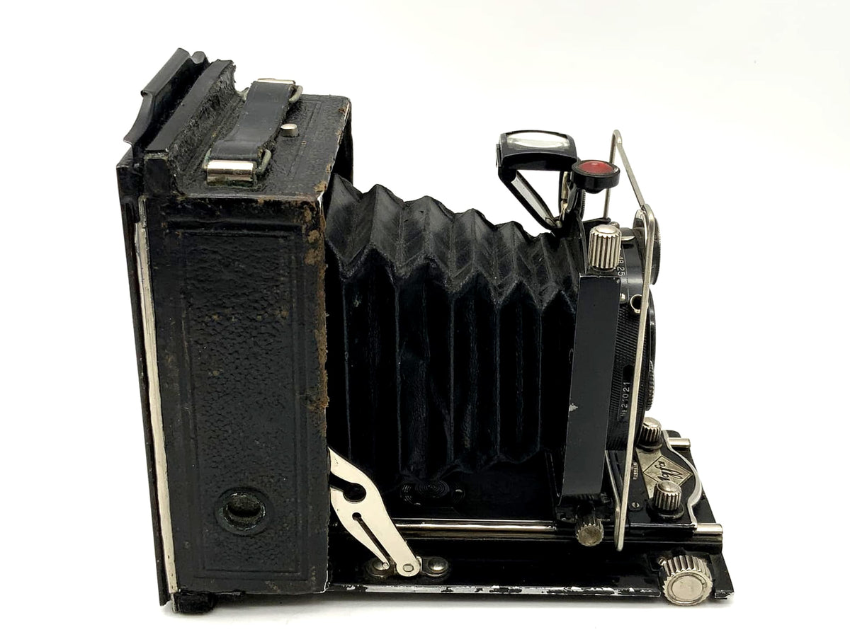 Agfa Isolar 404 plate camera with double anastigmat 1:4.5 F=10.5cm Compur