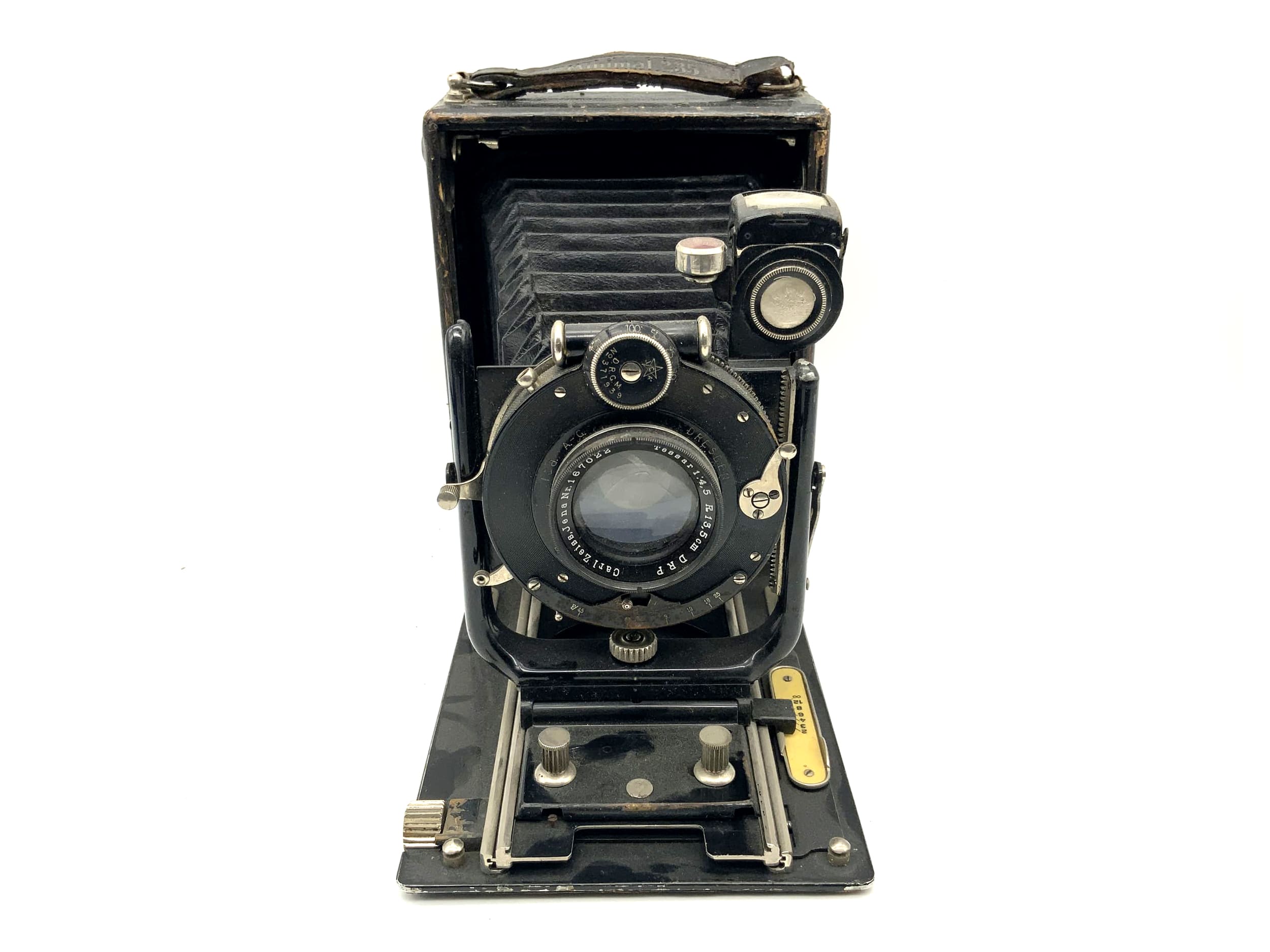 ICA Minimal 235 plate camera with Carl Zeiss Tessar 1:4.5 f=13.5cm Compur