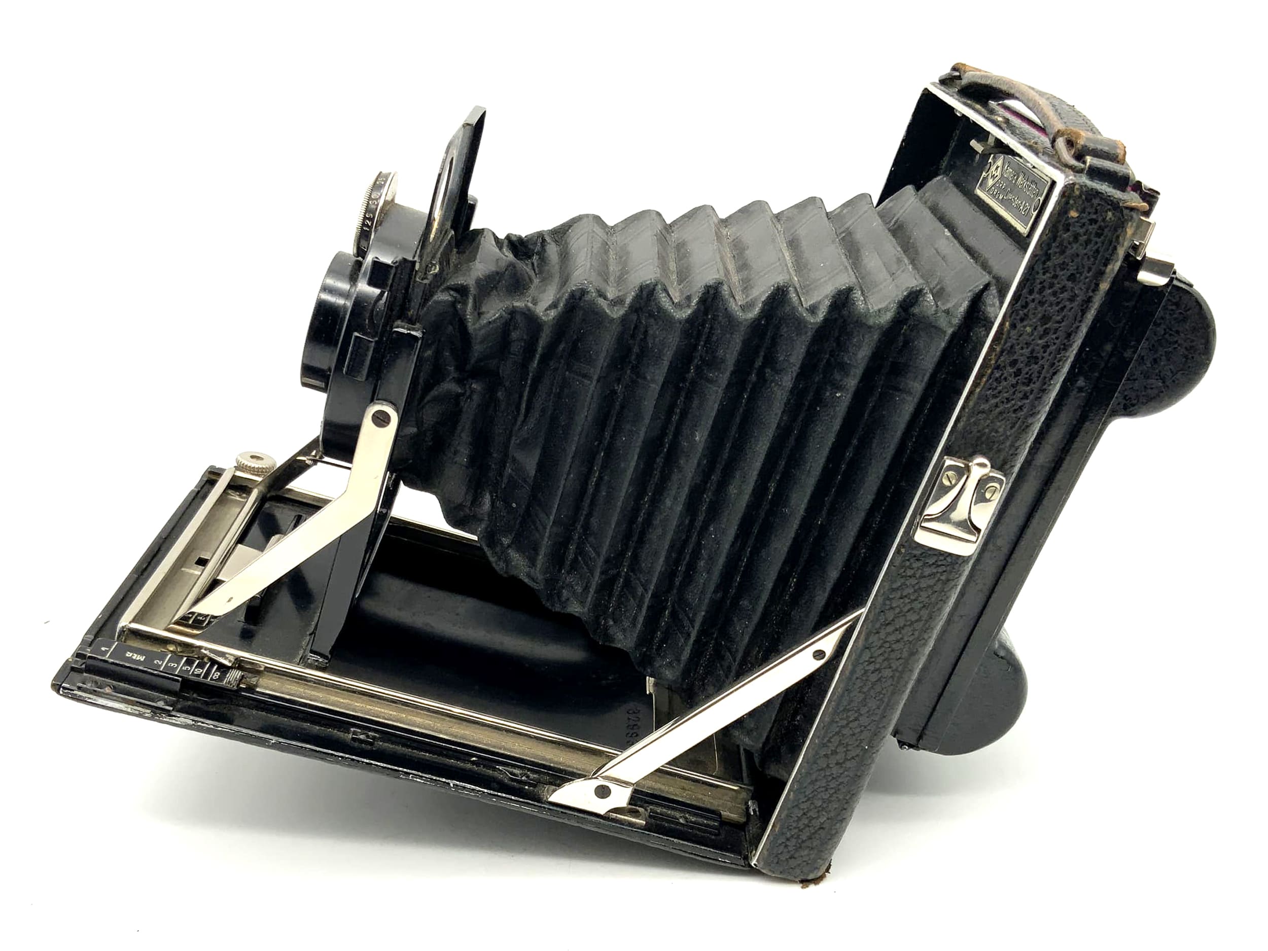 KW Patent Case Plate Camera Radionar 6.3/13.5cm with Rollex Patent for Roll Film