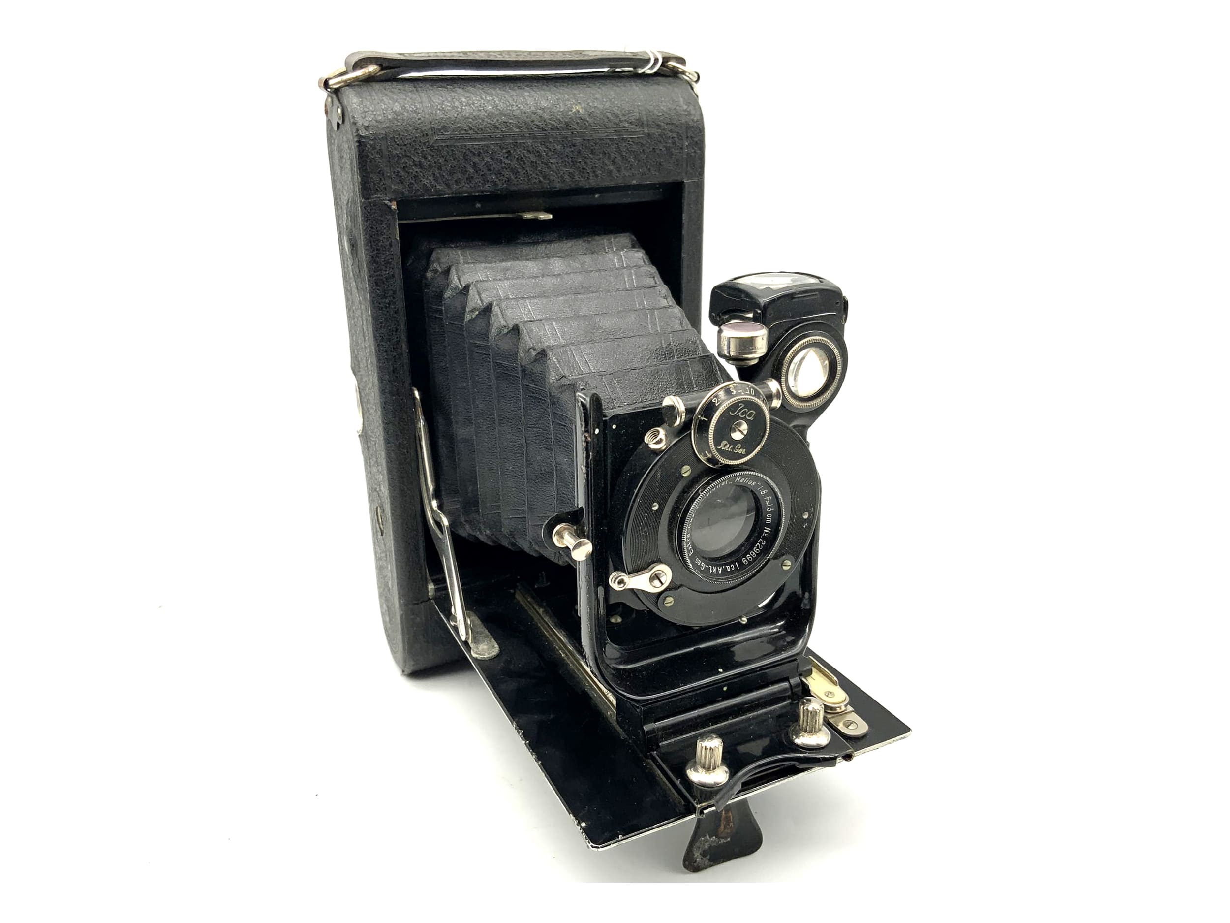 Ica Dresden plate camera with Extra Rapid Aplanat Helios 1:8 F=13cm
