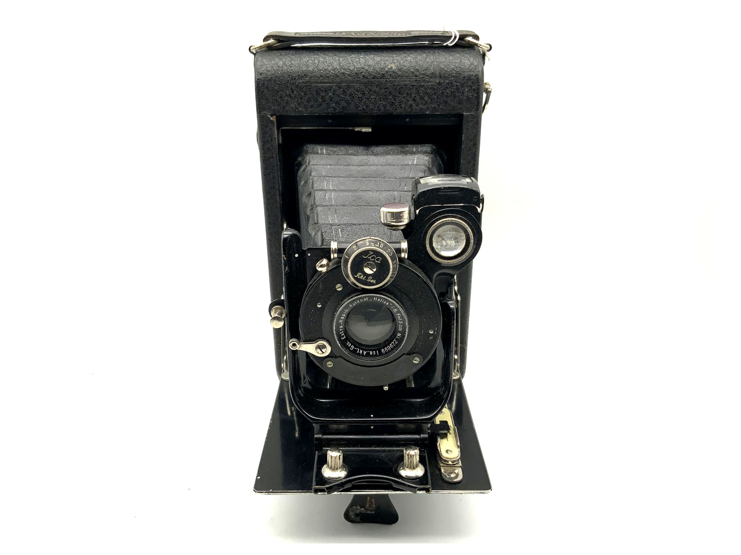 Ica Dresden plate camera with Extra Rapid Aplanat Helios 1:8 F=13cm